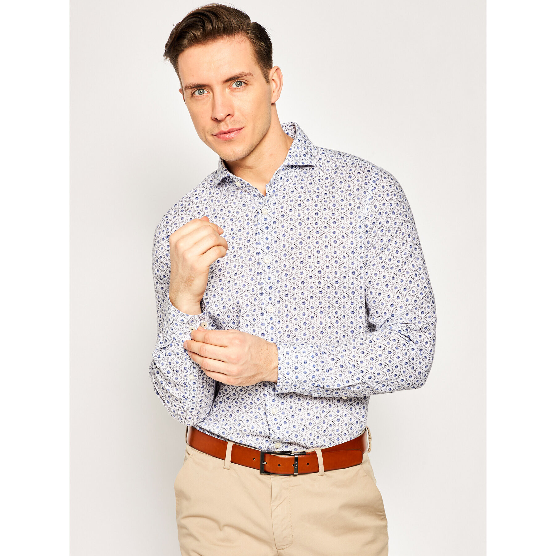 JOOP! Риза 17 JSH-69Pajos-W 30019769 Цветен Slim Fit - Pepit.bg