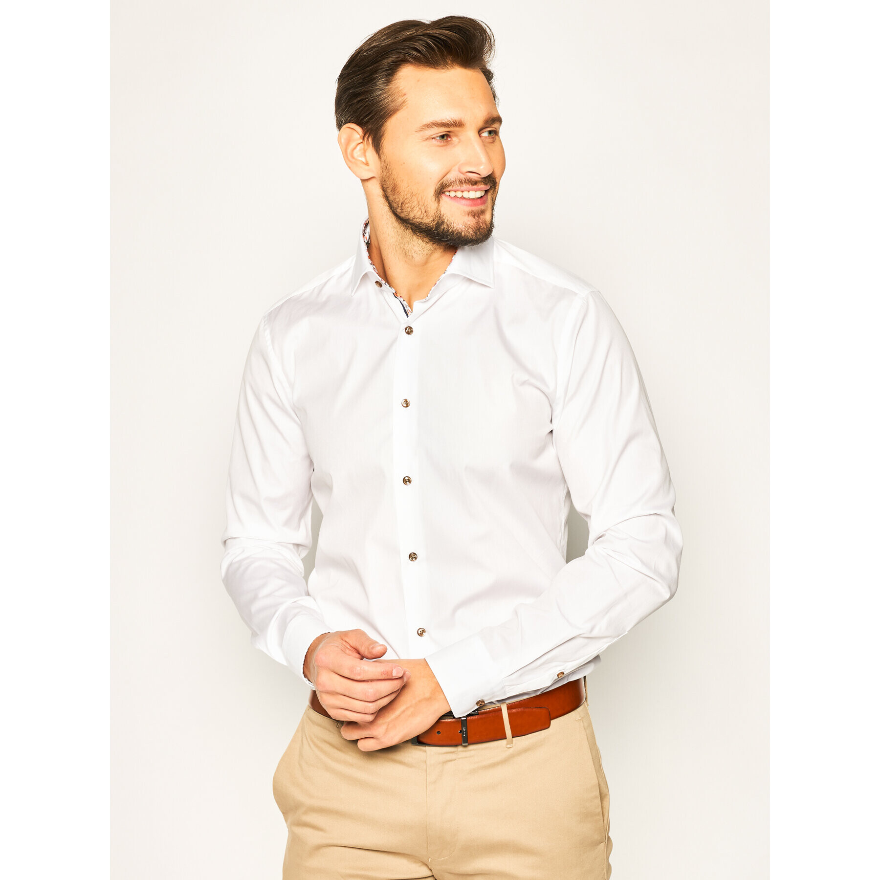 JOOP! Риза 17 JSH-90PankoK 30019649 Бежов Slim Fit - Pepit.bg