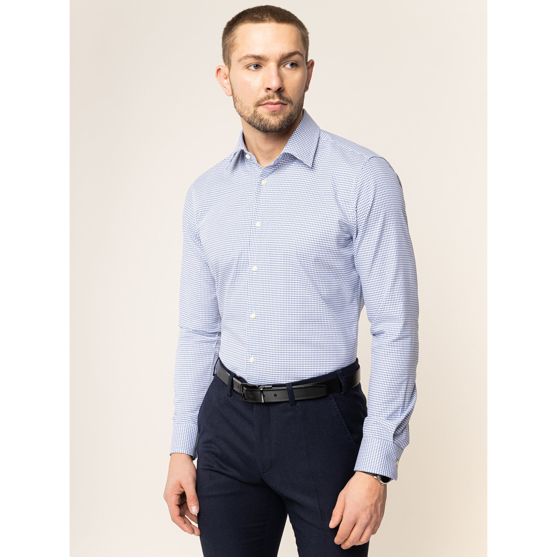 JOOP! Риза 30017074 Син Slim Fit - Pepit.bg