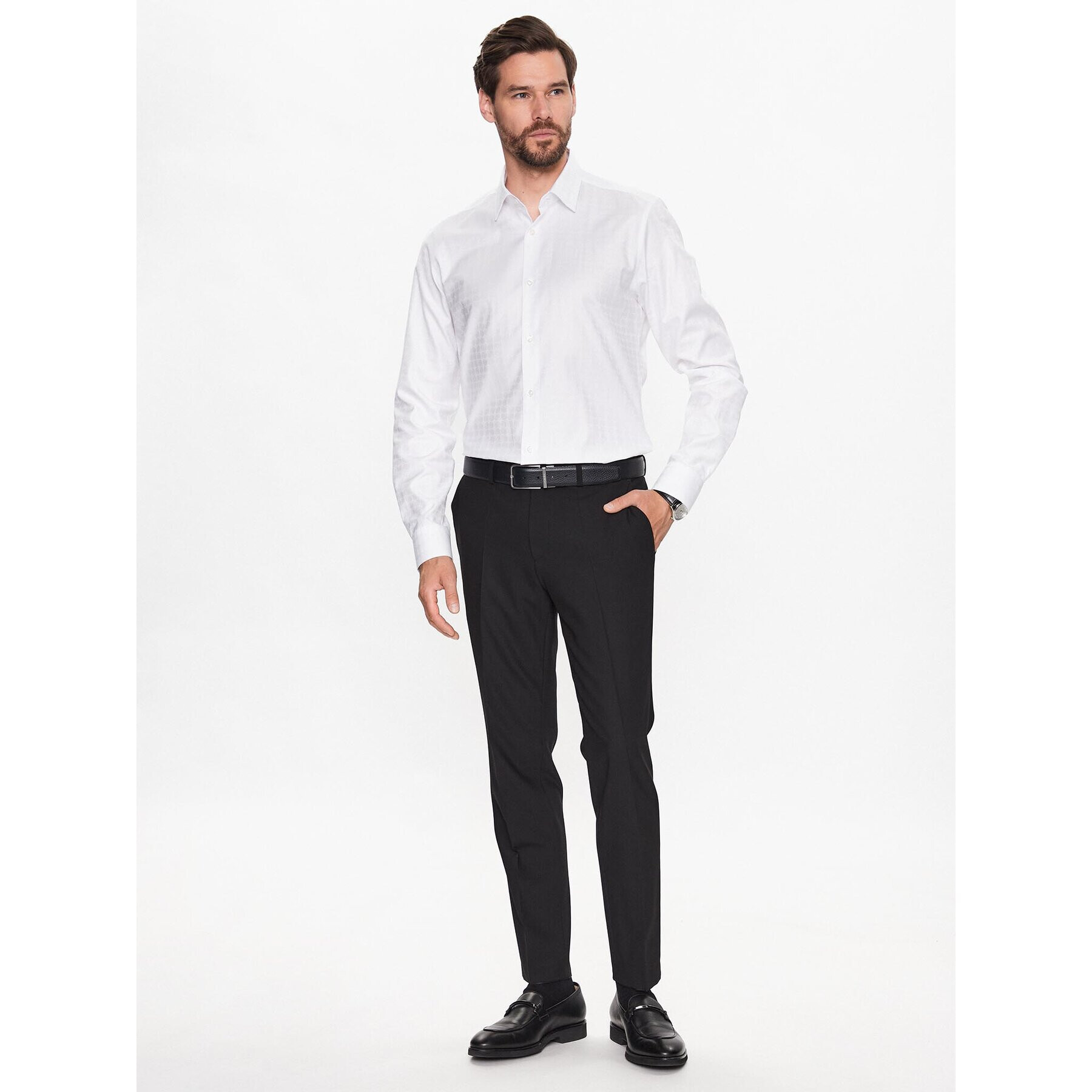 JOOP! Риза 30036094 Бял Slim Fit - Pepit.bg