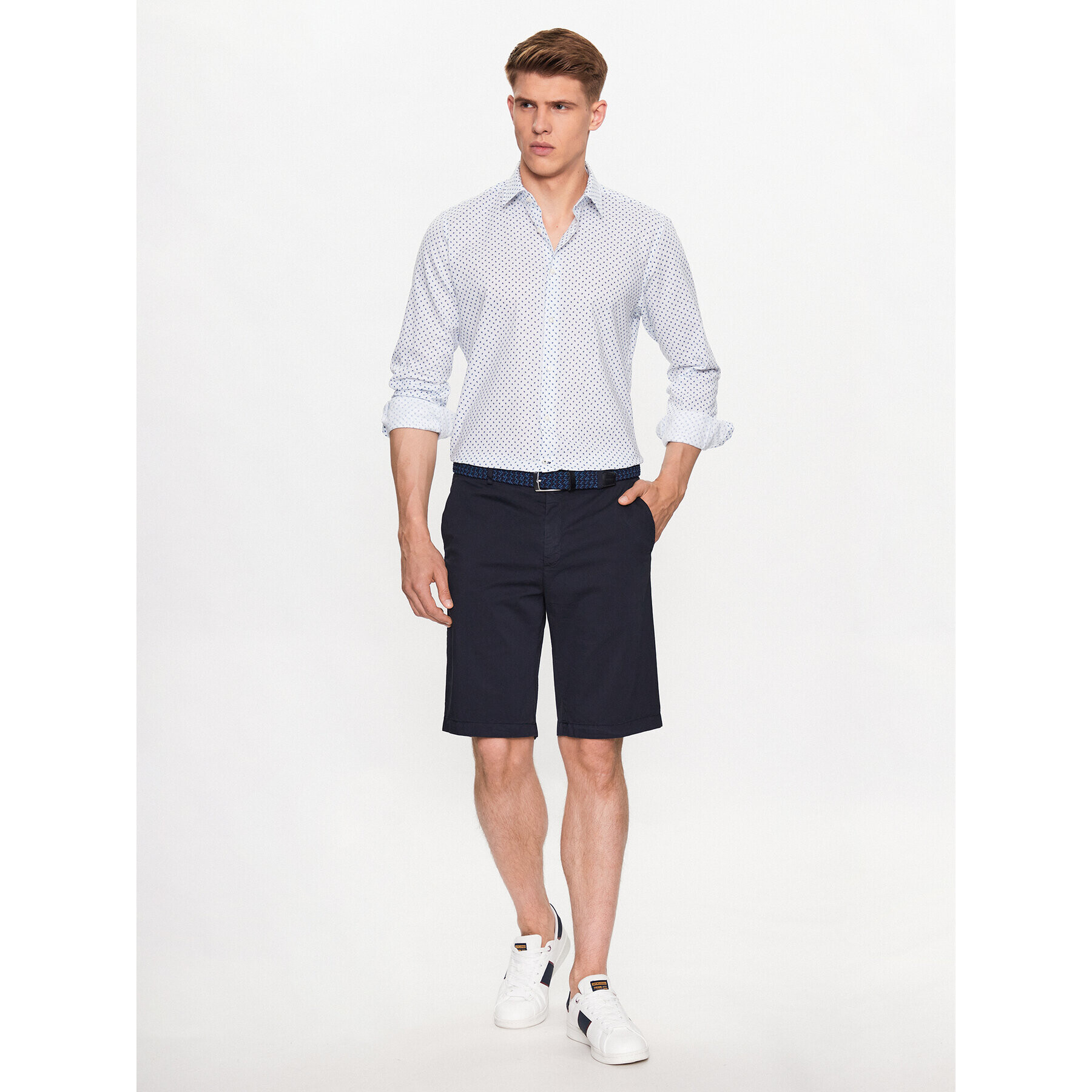 JOOP! Риза 30036103 Син Slim Fit - Pepit.bg