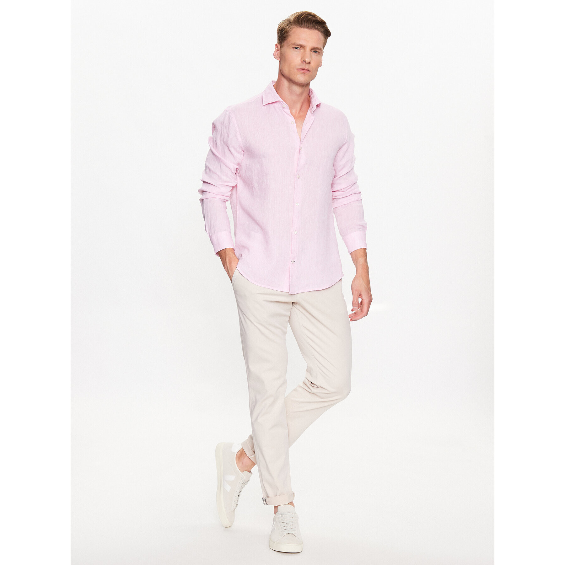 JOOP! Риза 30036138 Розов Slim Fit - Pepit.bg