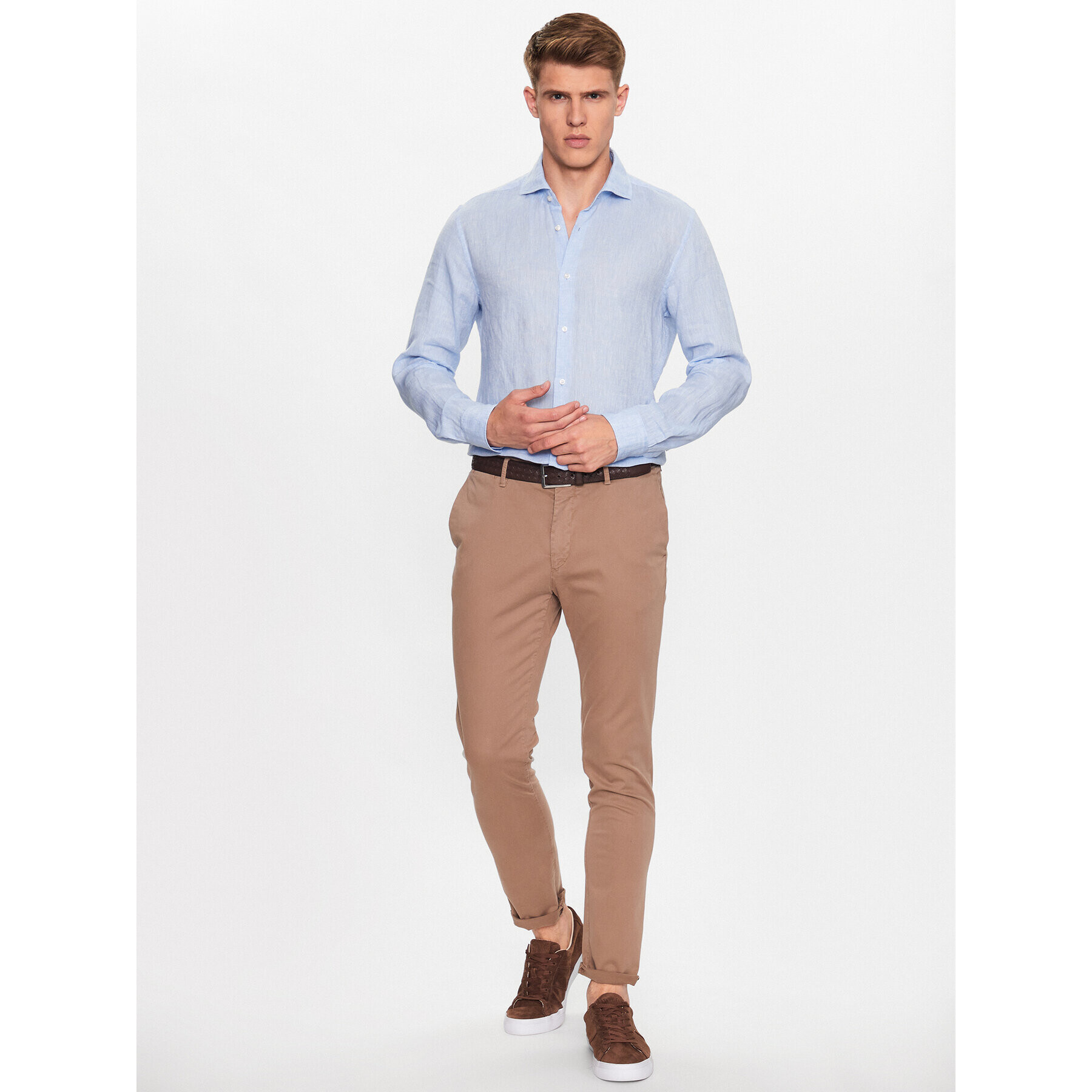 JOOP! Риза 30036138 Син Slim Fit - Pepit.bg