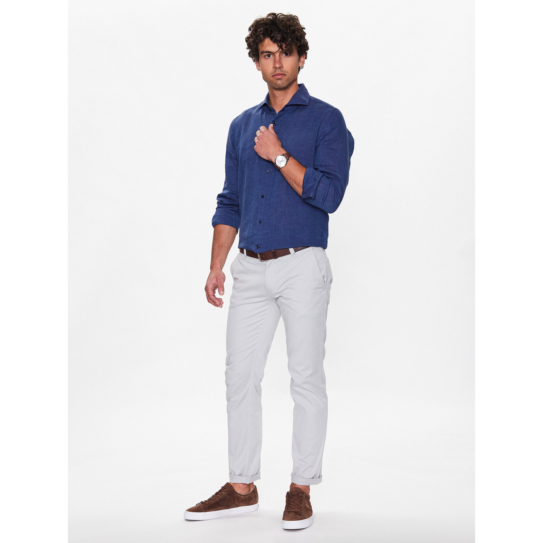 JOOP! Риза 30036138 Син Slim Fit - Pepit.bg