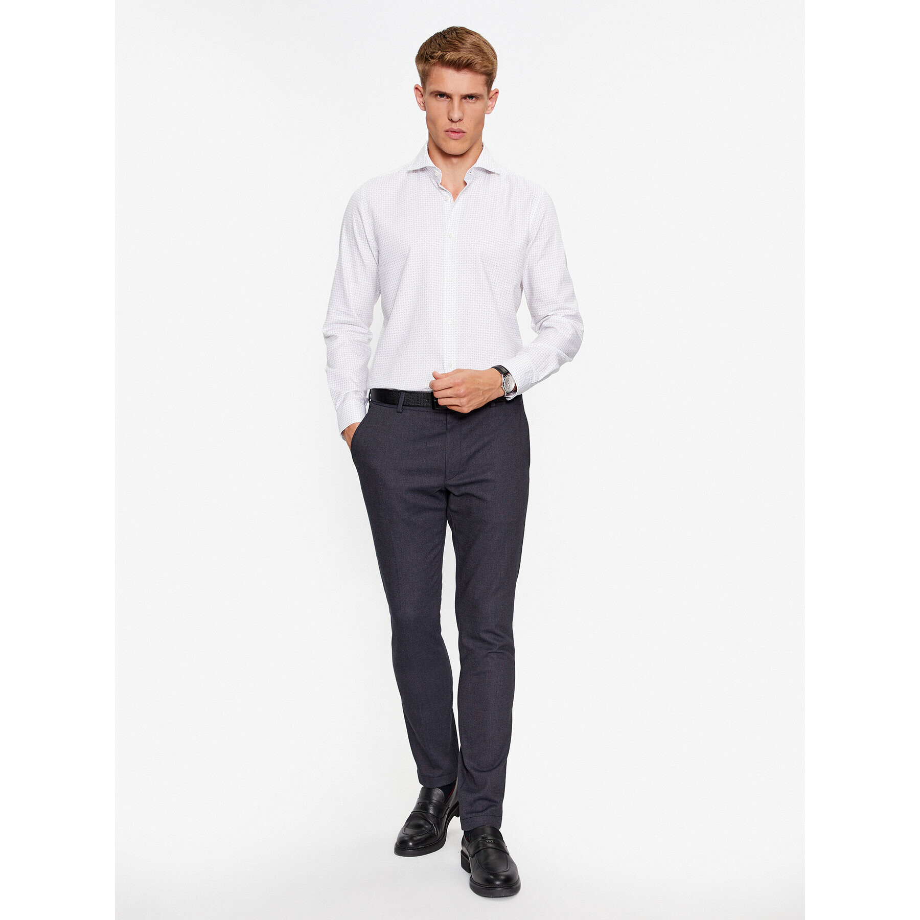 JOOP! Риза 30038887 Бял Slim Fit - Pepit.bg