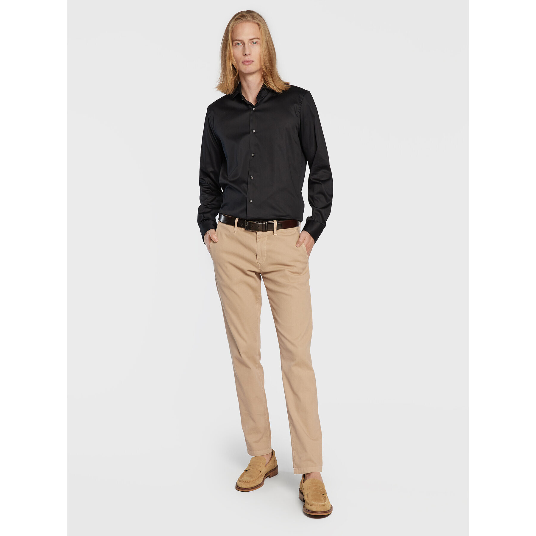 JOOP! Риза J224SH050SF 30033219 Черен Slim Fit - Pepit.bg