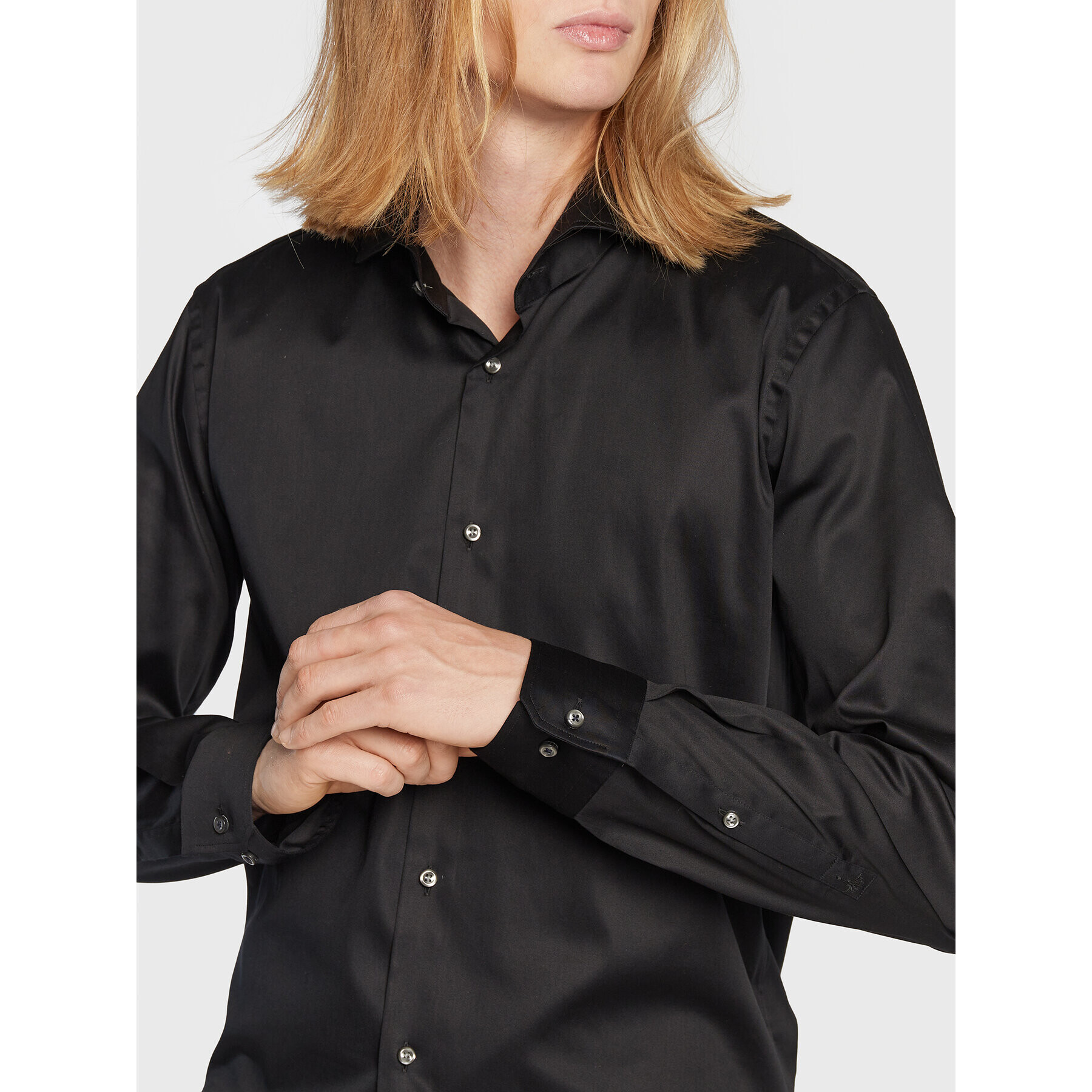 JOOP! Риза J224SH050SF 30033219 Черен Slim Fit - Pepit.bg