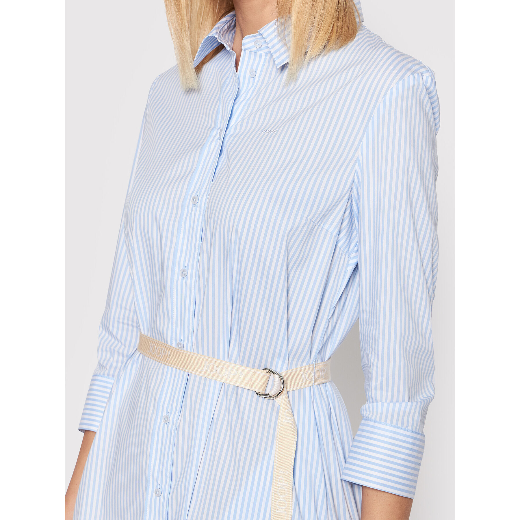 JOOP! Рокля тип риза 58 JW222D117 30031765 Син Regular Fit - Pepit.bg