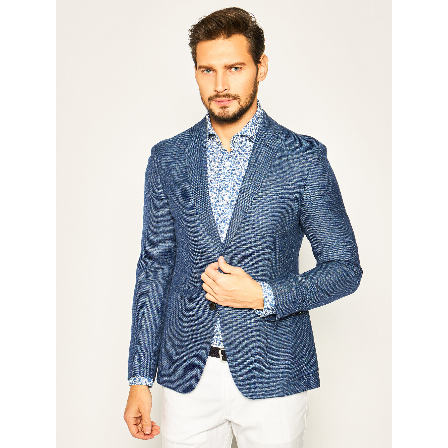 JOOP! Сако 17 Jb-04Heathrow 30020505 Тъмносин Slim Fit - Pepit.bg