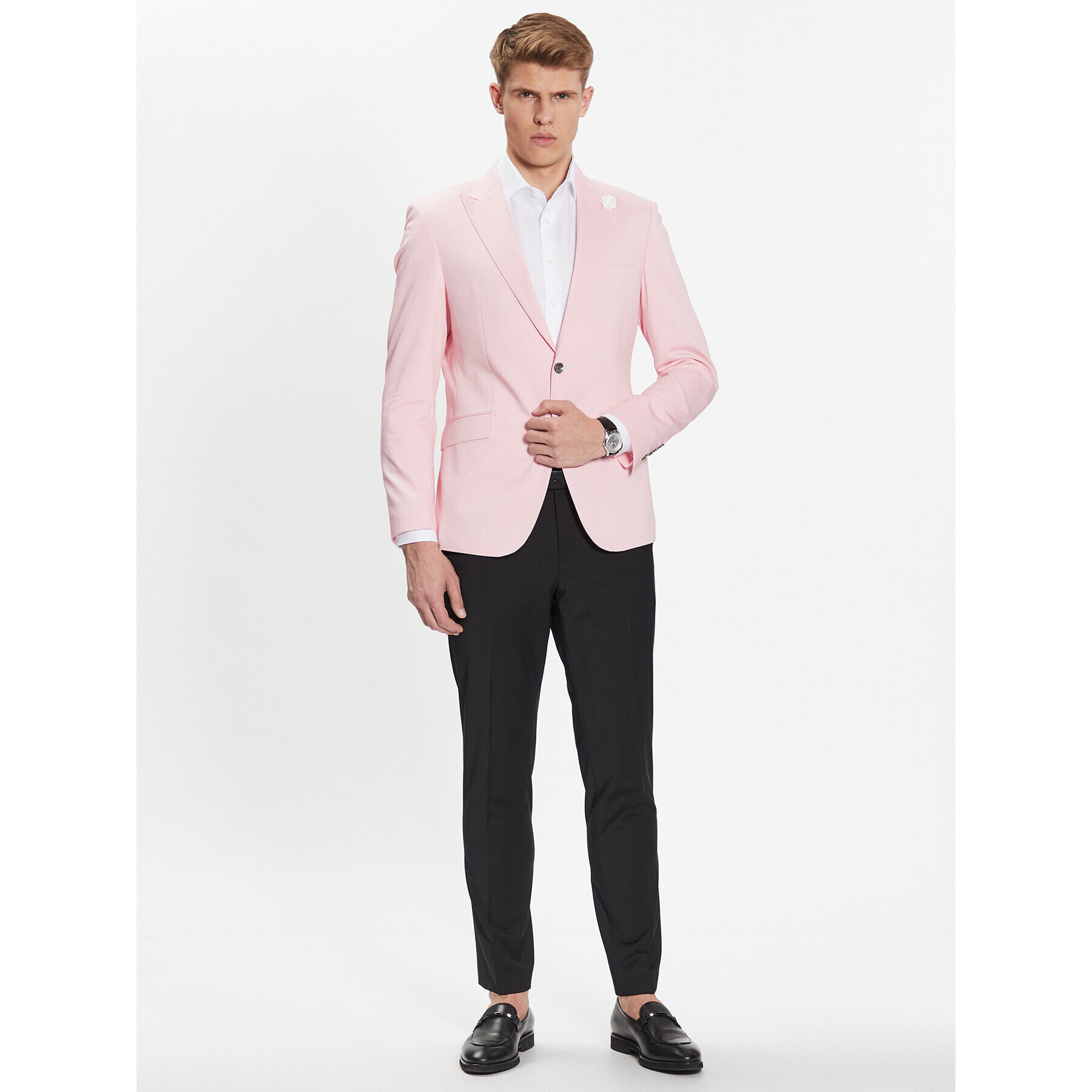 JOOP! Сако 30036948 Розов Slim Fit - Pepit.bg