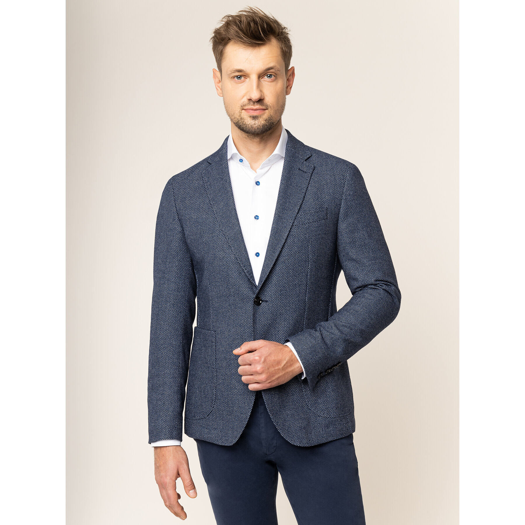 JOOP! Сако Hoverest 47 30017815 Тъмносин Slim Fit - Pepit.bg