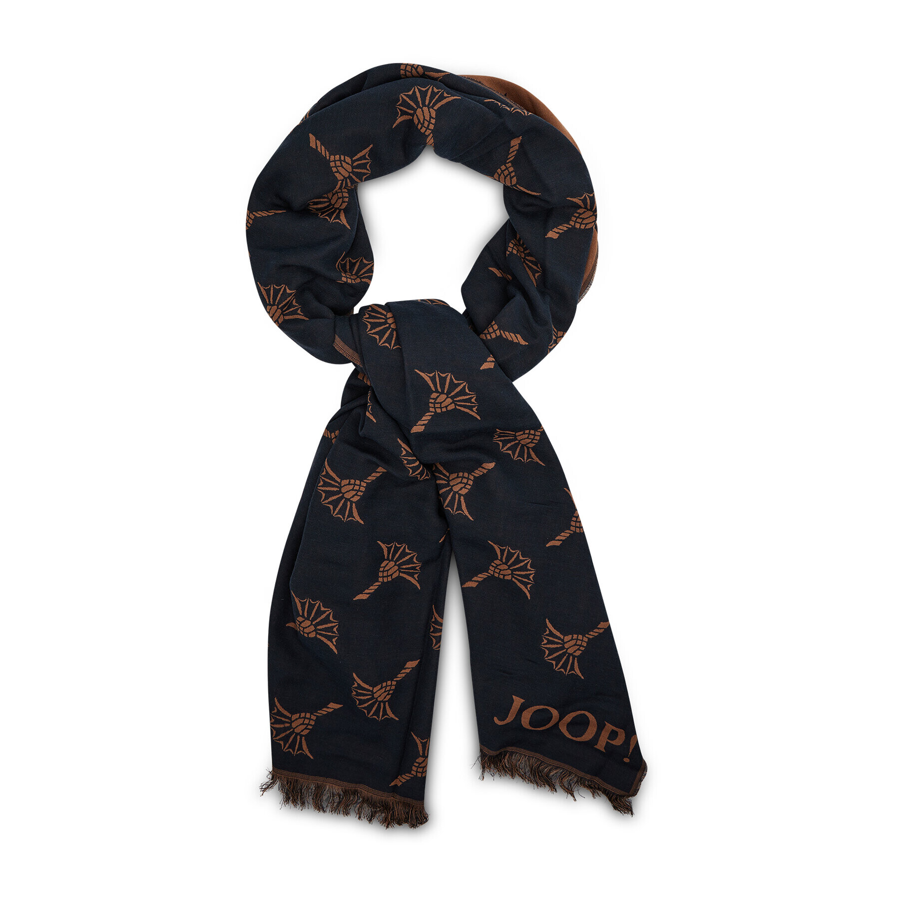 JOOP! Шал 17 Jsc-01Feris 4500195744 Тъмносин - Pepit.bg