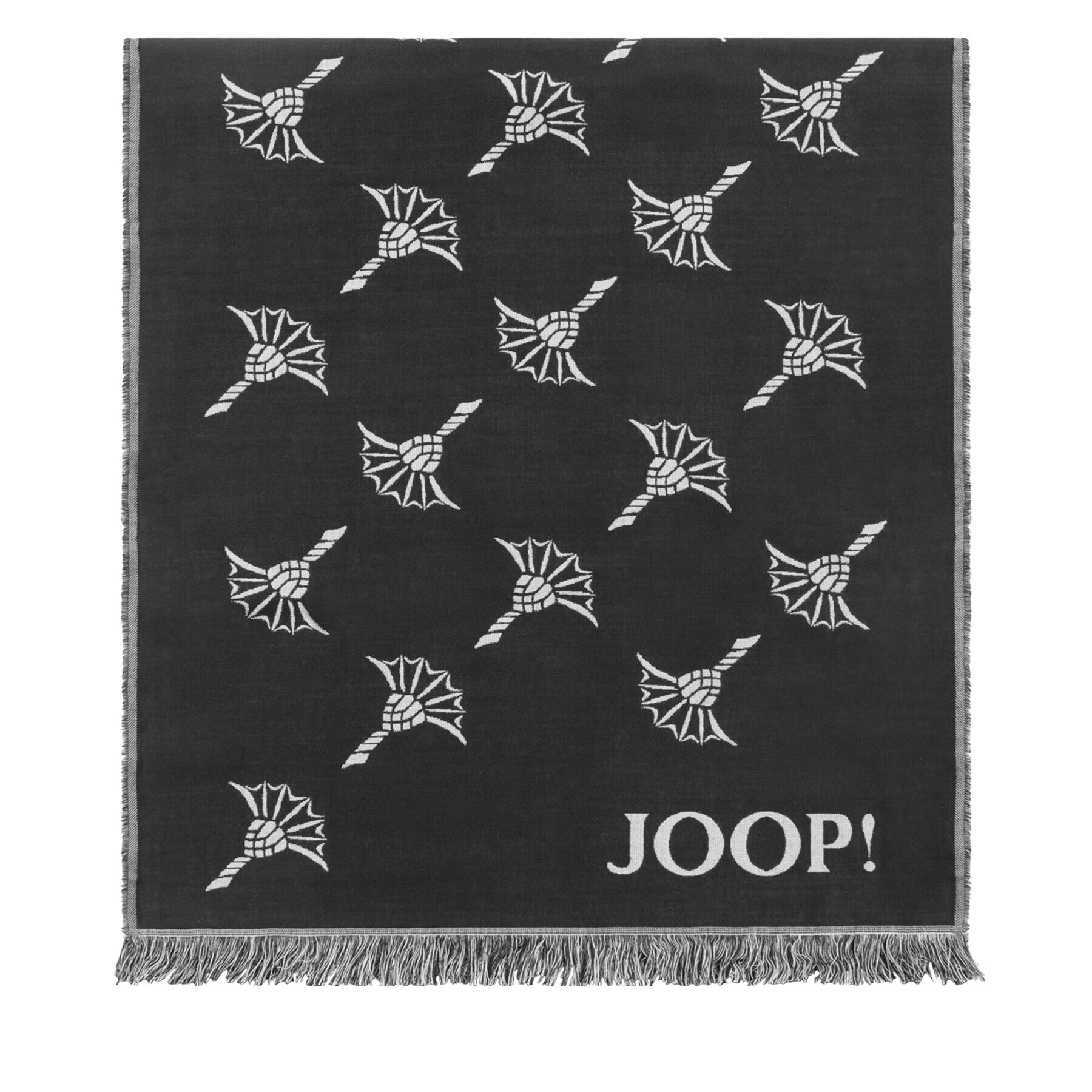 JOOP! Шал Feris 30022561 Черен - Pepit.bg