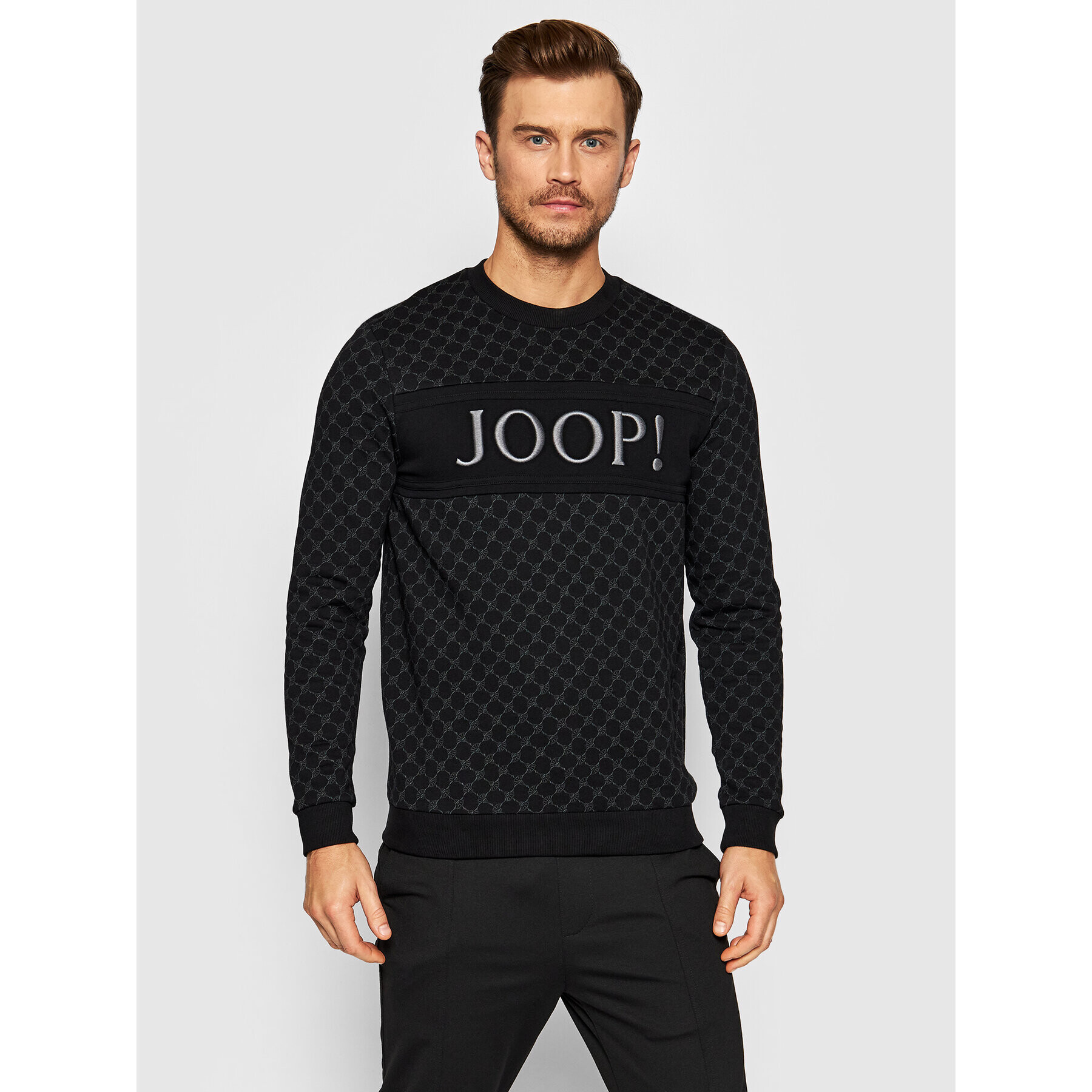 JOOP! Суитшърт 17 Jj-21Camilo 30028309 Черен Regular Fit - Pepit.bg