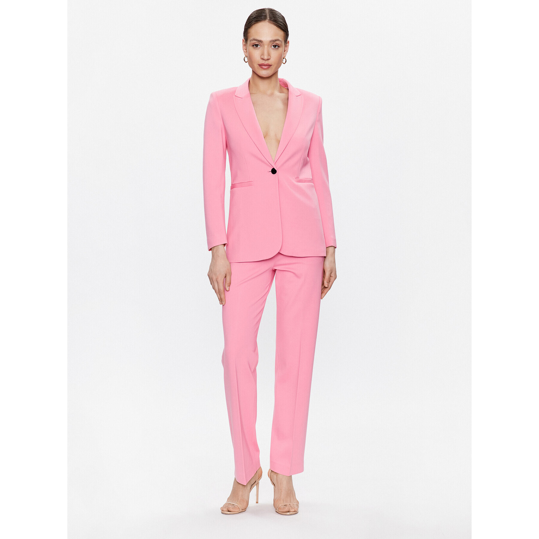 JOOP! Текстилни панталони 30035988 Розов Modern Fit - Pepit.bg