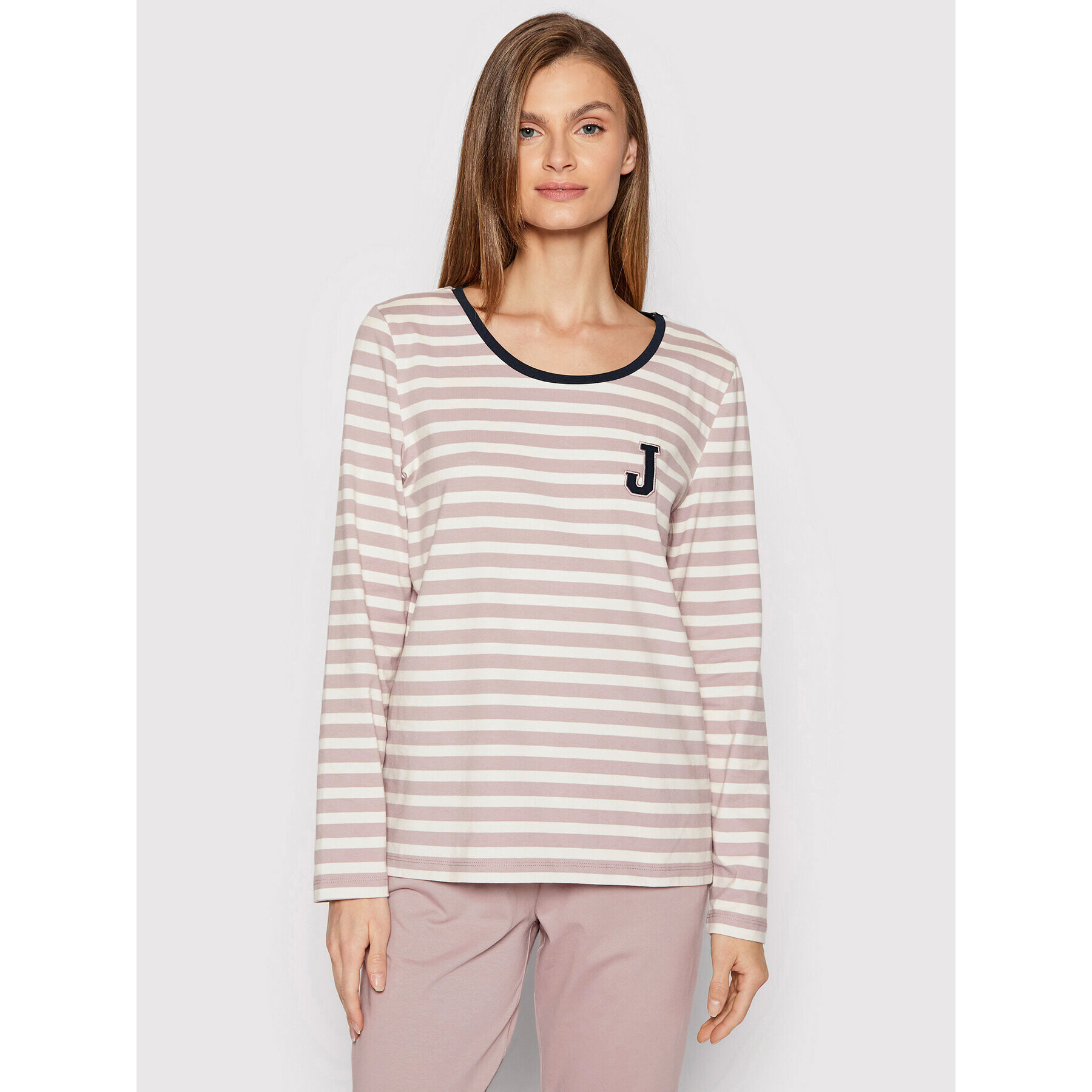 JOOP! Тениска на пижама 642052 Розов Regular Fit - Pepit.bg