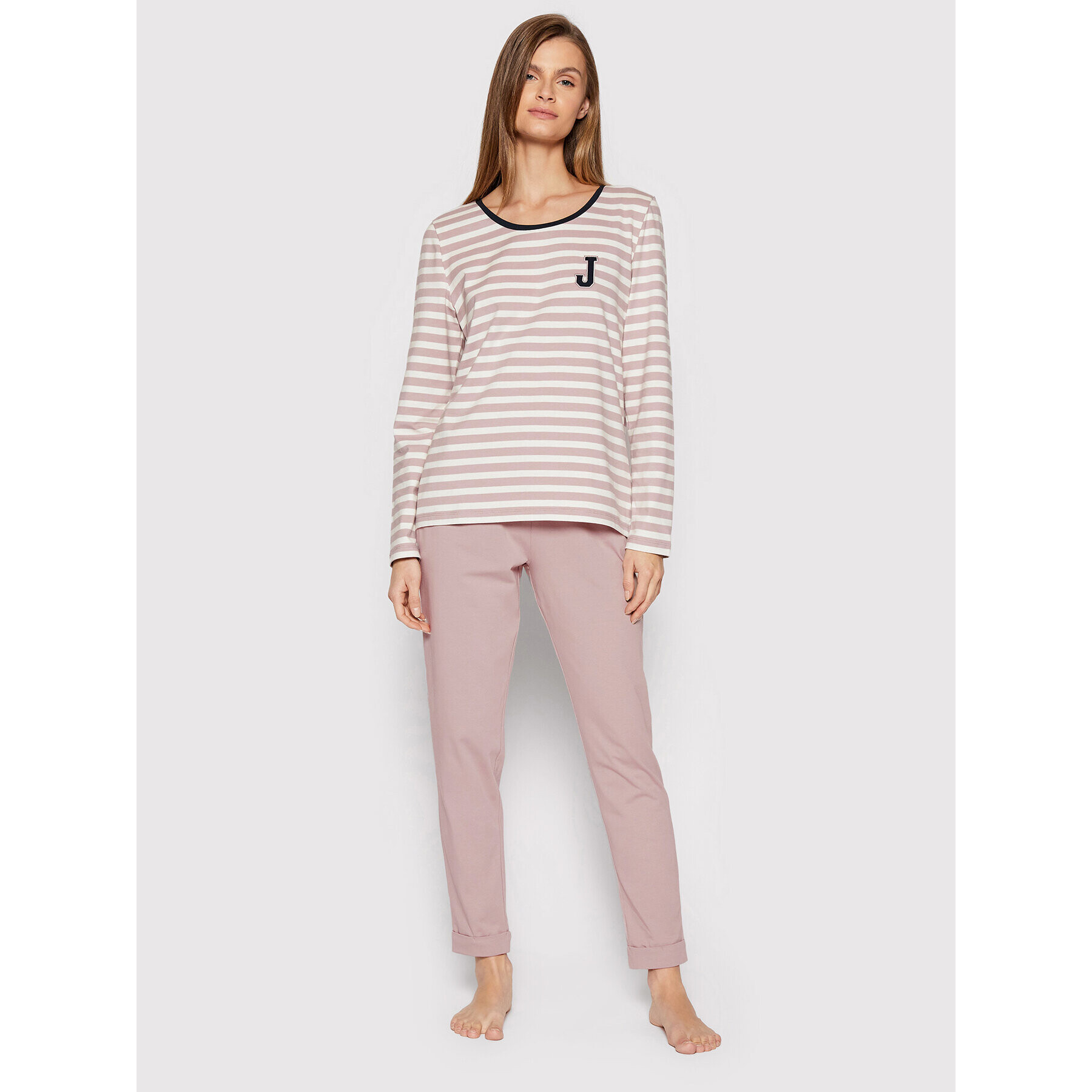 JOOP! Тениска на пижама 642052 Розов Regular Fit - Pepit.bg