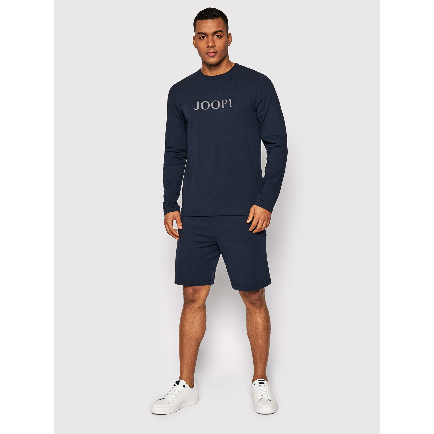 JOOP! Тениска с дълъг ръкав 17 J221Lw002 30029918 Тъмносин Regular Fit - Pepit.bg