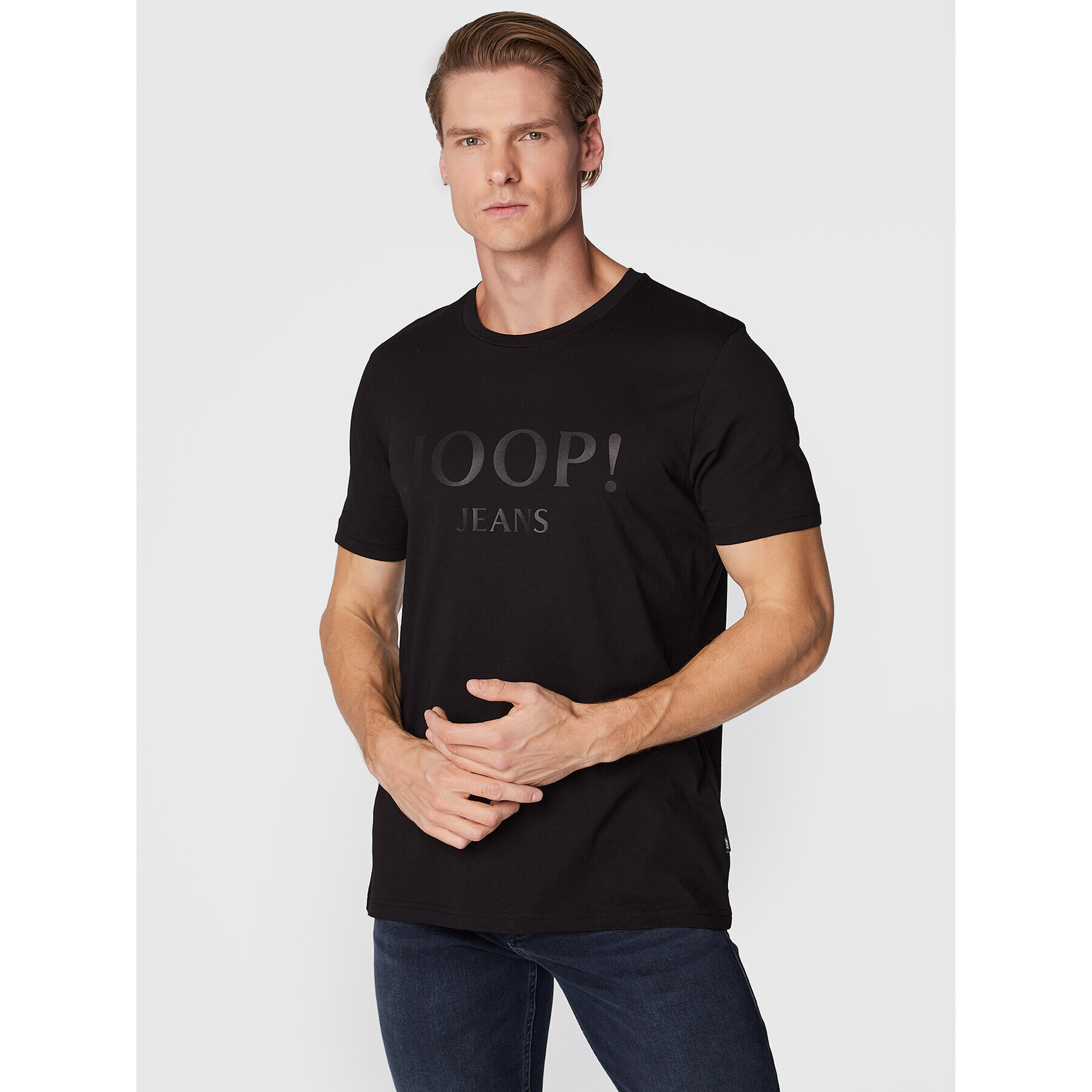 JOOP! Jeans Тишърт 15 Jjj-09Alex 30031001 Черен Regular Fit - Pepit.bg