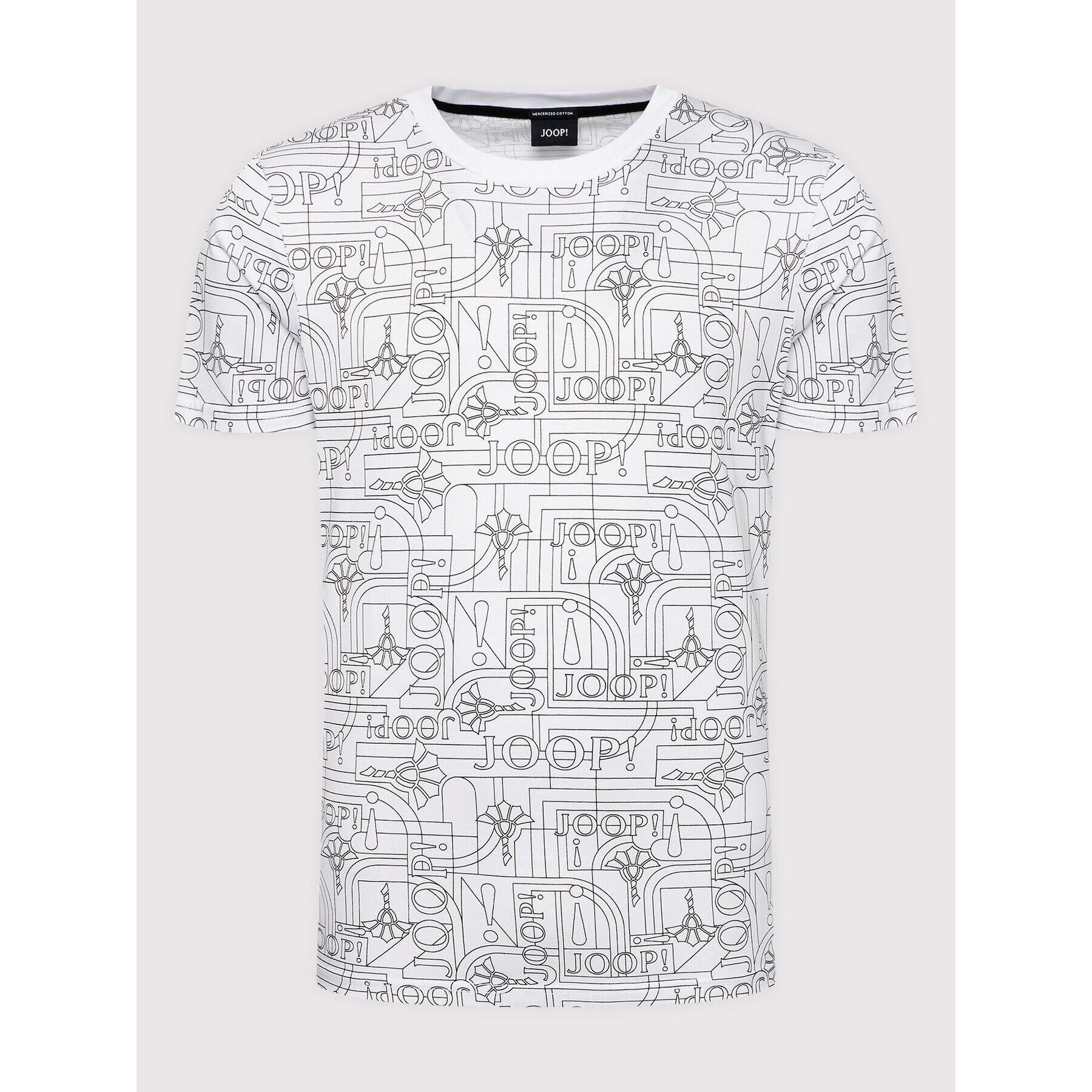 JOOP! Тишърт 17 J222j024 30030905 Бял Regular Fit - Pepit.bg