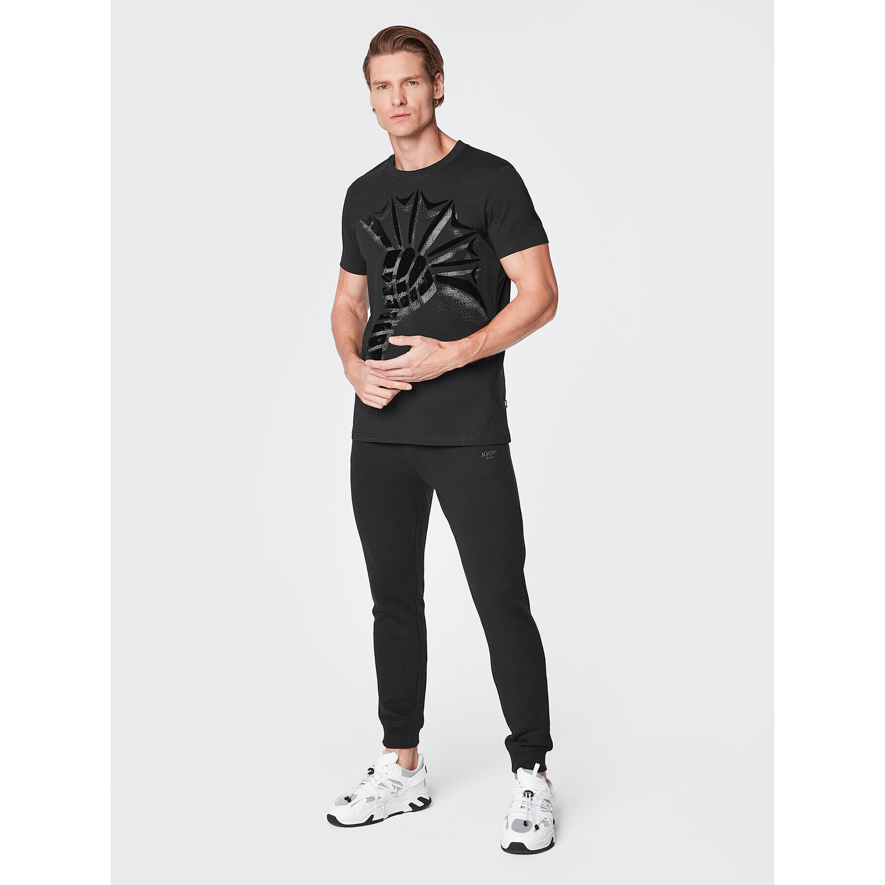 JOOP! Тишърт 17 J224J048 30032370 Черен Regular Fit - Pepit.bg