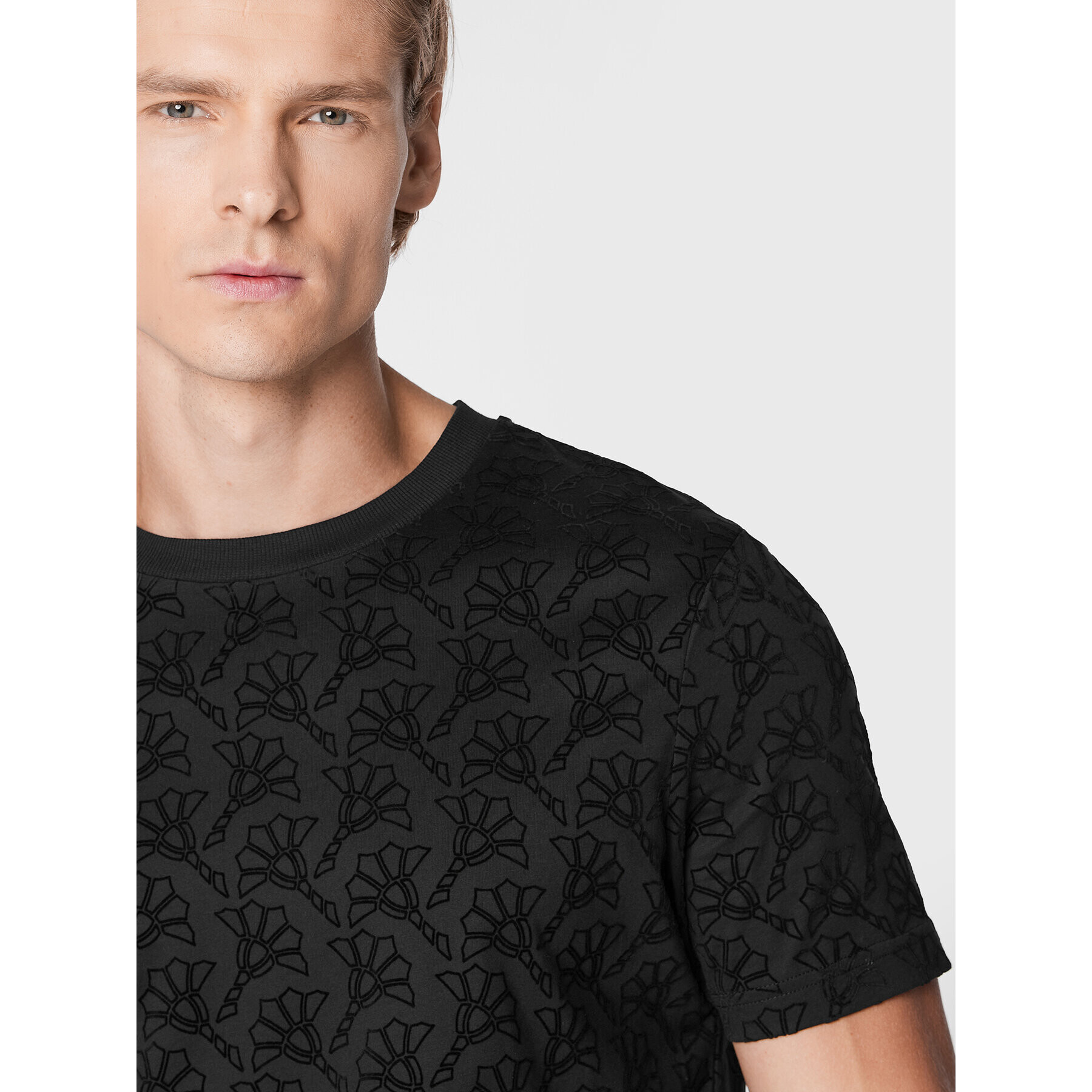 JOOP! Тишърт 17 J224J051 30032373 Черен Regular Fit - Pepit.bg