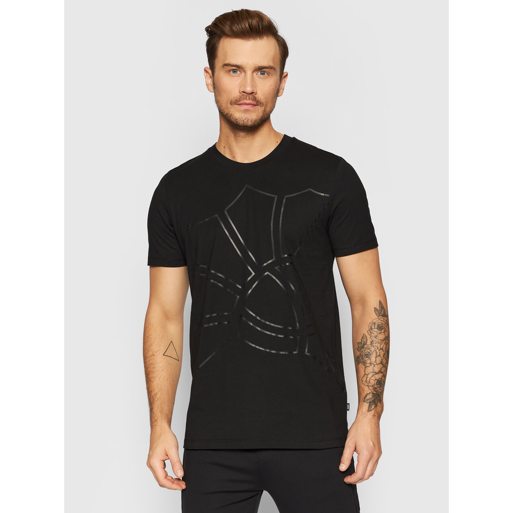 JOOP! Тишърт 17 JJ-04Channing 30028305 Черен Regular Fit - Pepit.bg