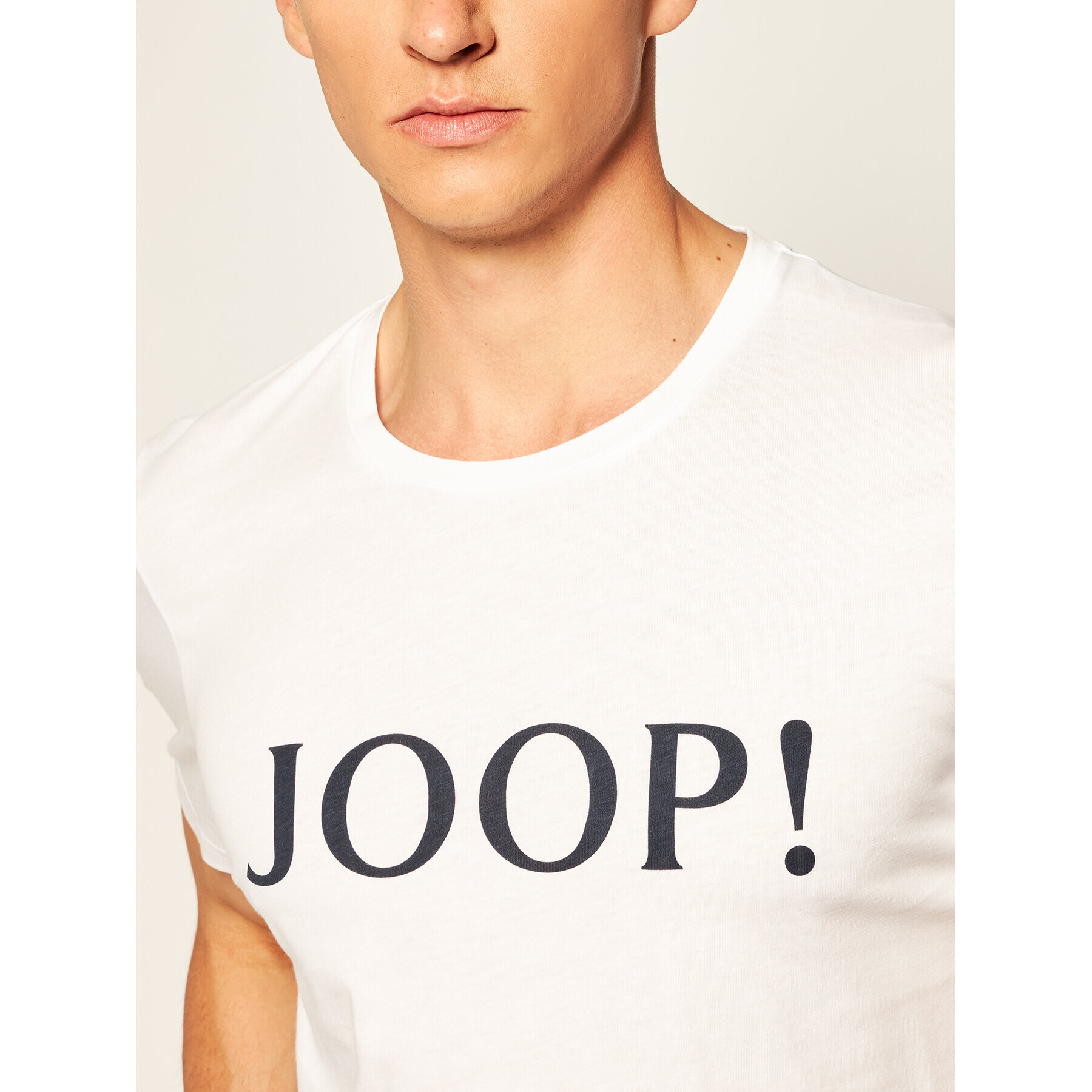 JOOP! Тишърт 17 JJ-06Alerio 30021350 Бял Regular Fit - Pepit.bg