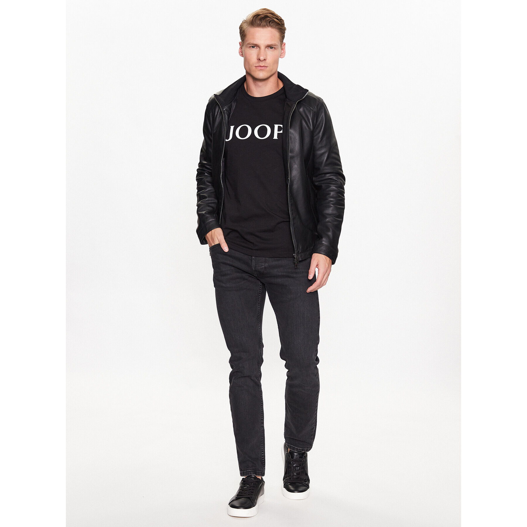 JOOP! Тишърт 30036105 Черен Modern Fit - Pepit.bg