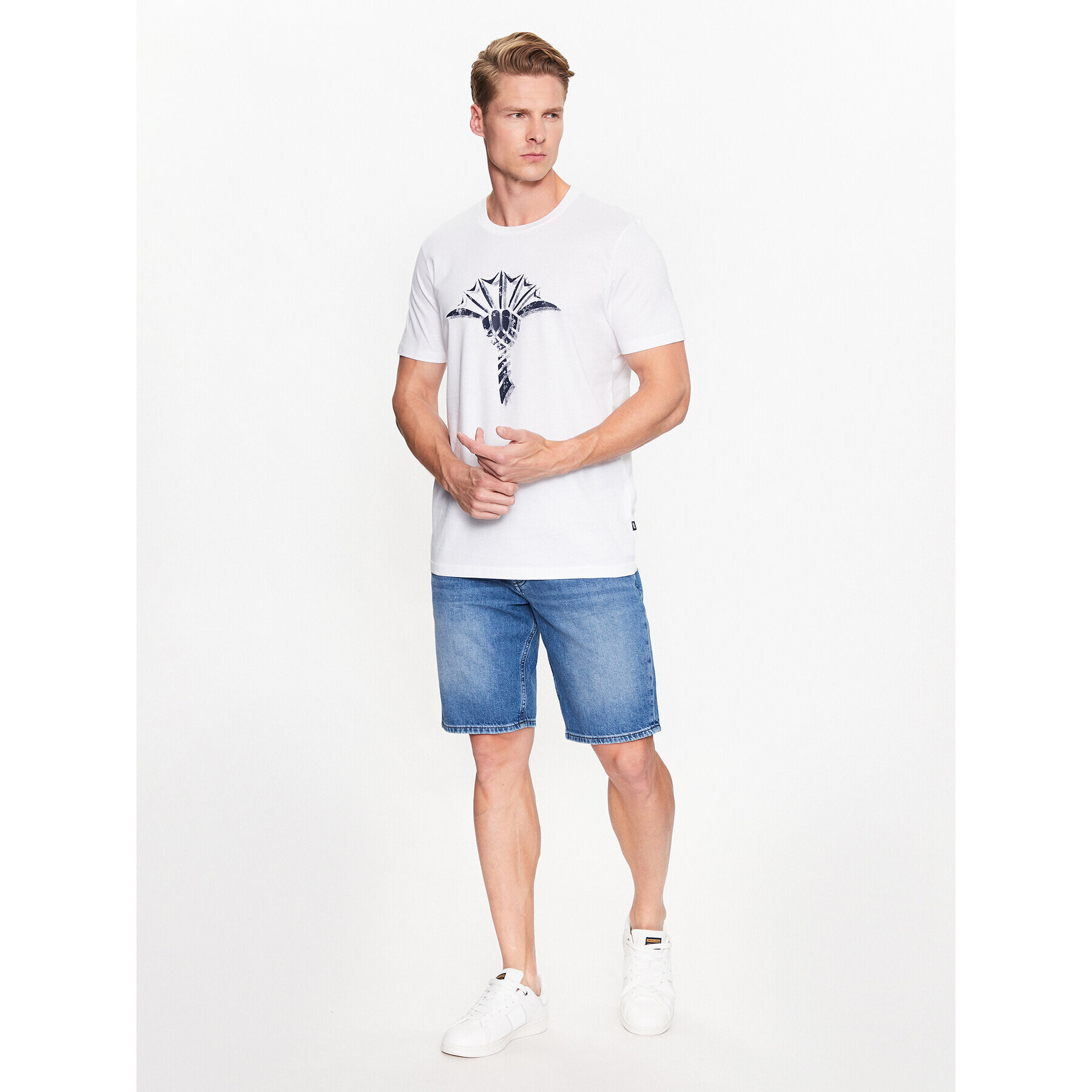 JOOP! Тишърт 30036109 Бял Modern Fit - Pepit.bg