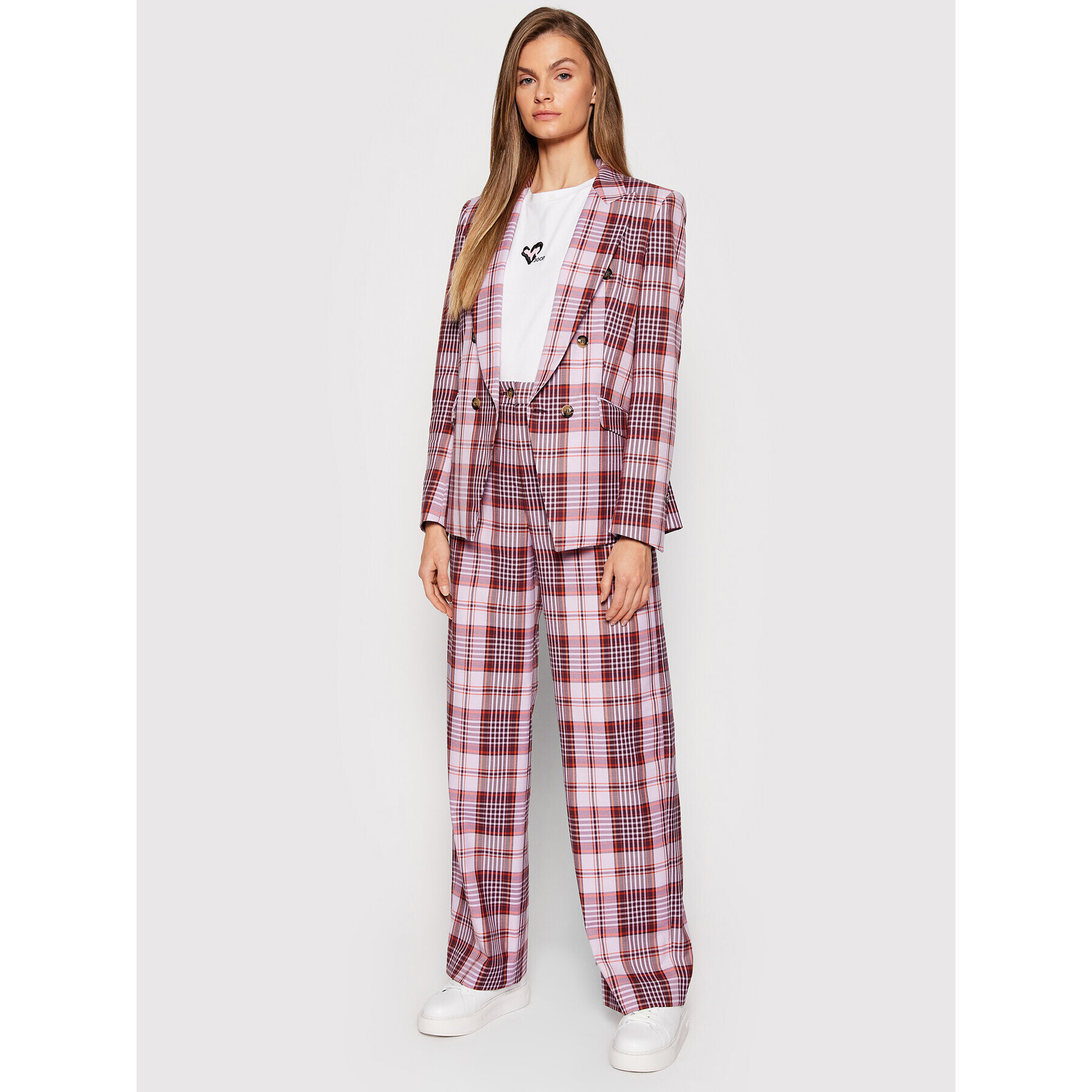 JOOP! Тишърт 58 Jje628 Tami 30026960 Бял Regular Fit - Pepit.bg