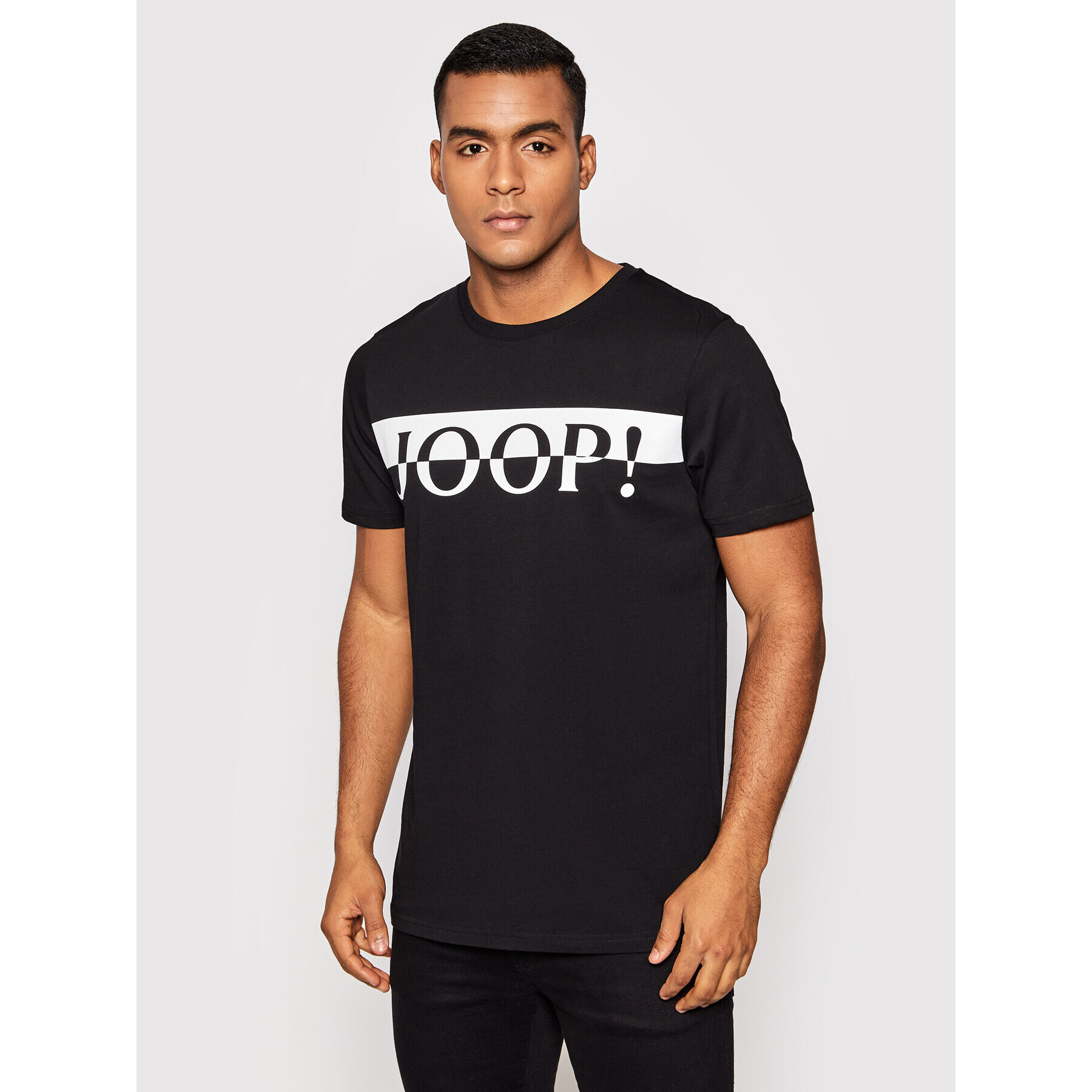 JOOP! Тишърт J221J001 30029975 Черен Regular Fit - Pepit.bg