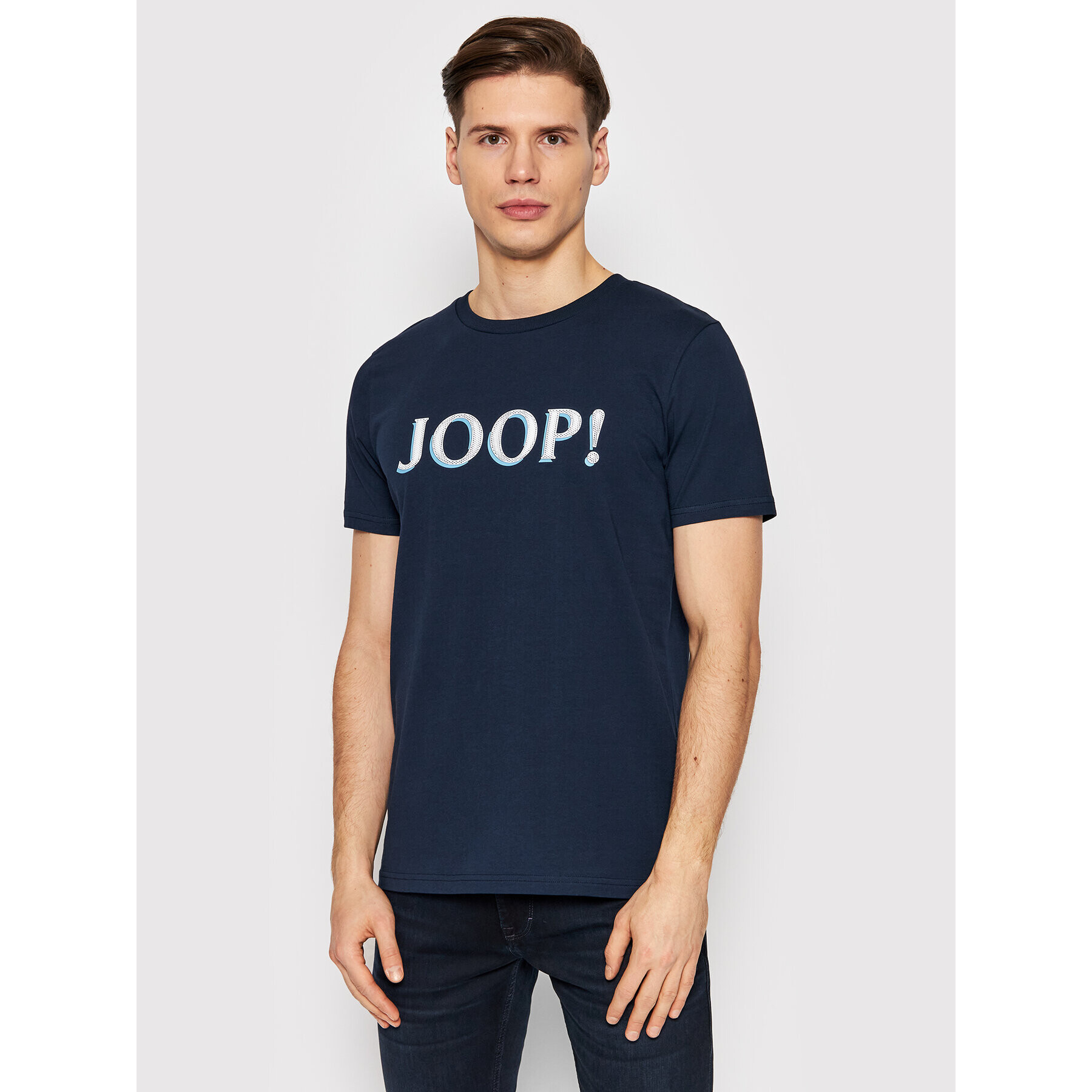 JOOP! Тишърт J222J015 30030896 Тъмносин Regular Fit - Pepit.bg