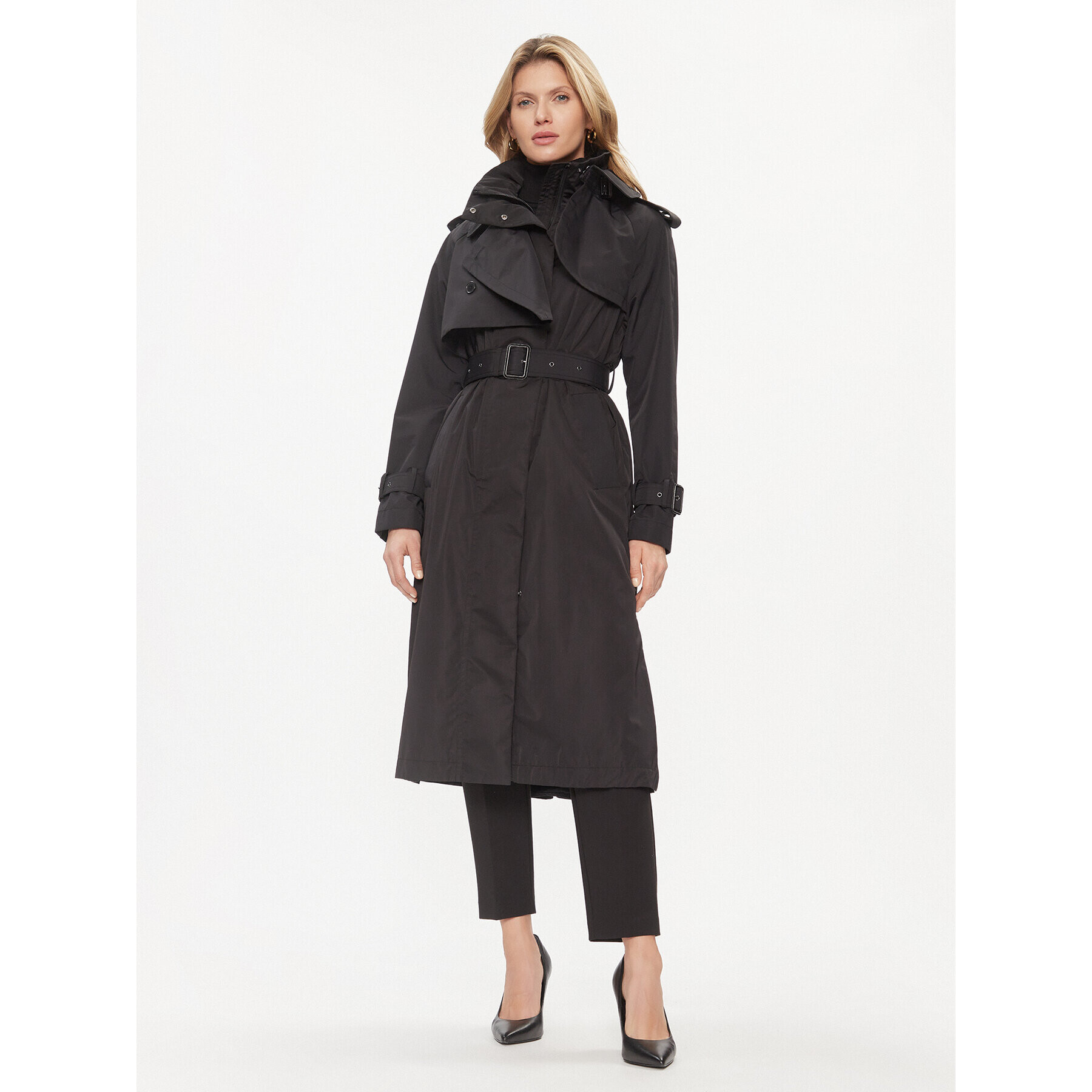 JOOP! Тренч 58 JW241C171 30040258 Черен Regular Fit - Pepit.bg