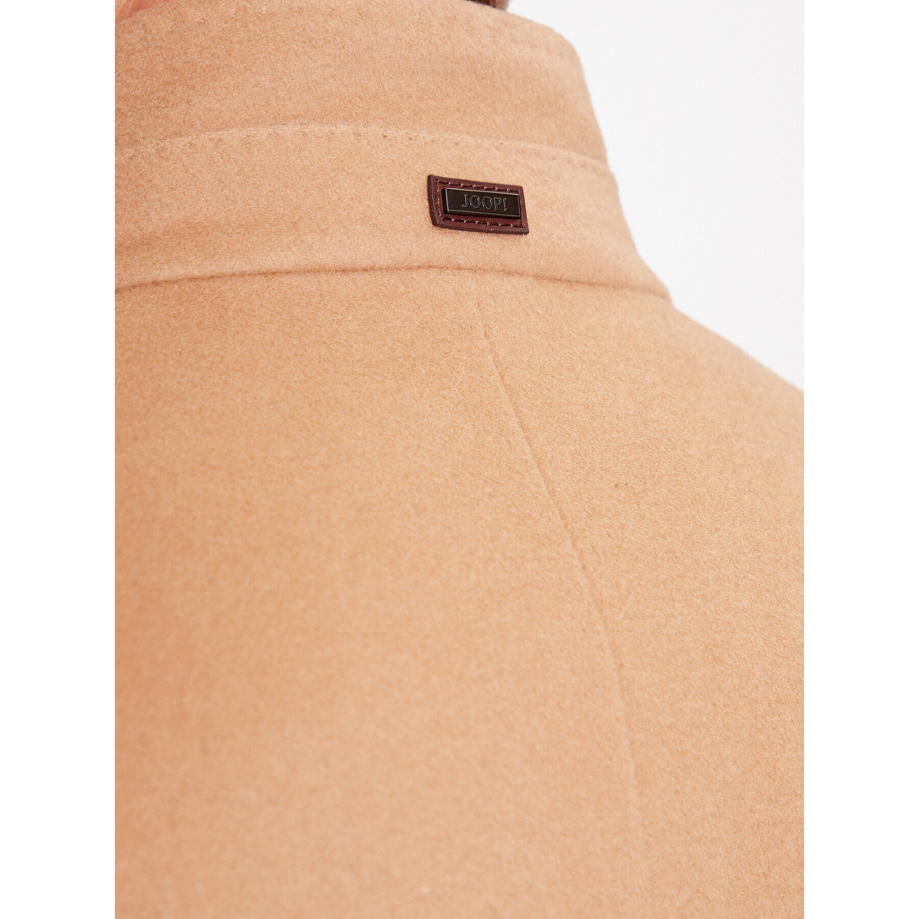 JOOP! Вълнено палто 30037689 Кафяв Regular Fit - Pepit.bg