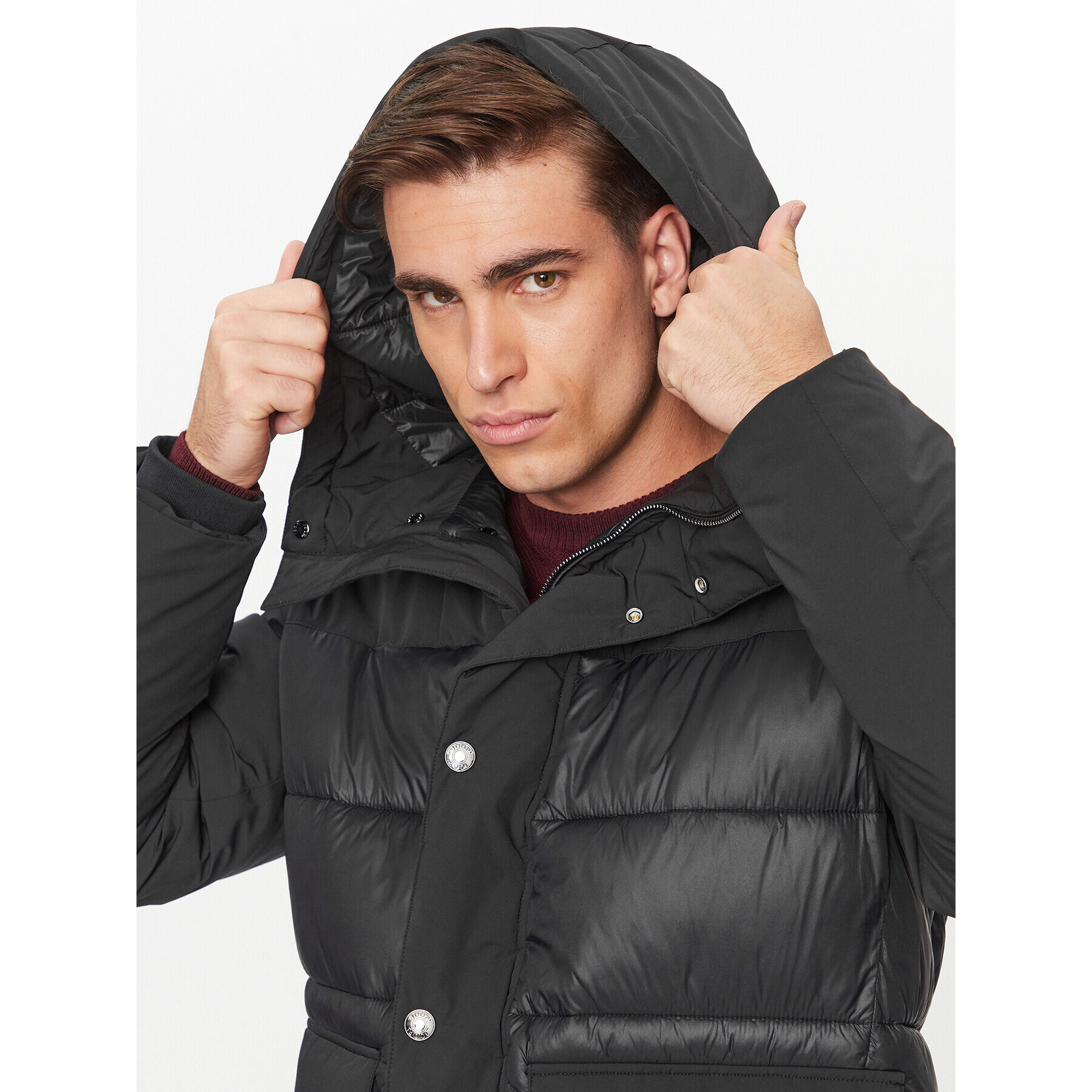 JOOP! Зимно яке 30039196 Черен Regular Fit - Pepit.bg