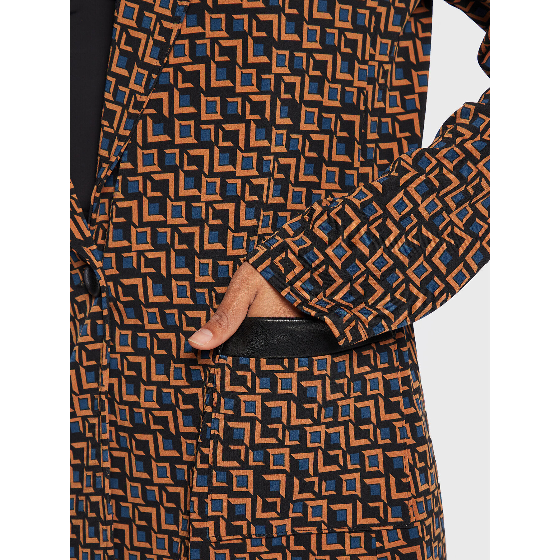 Joseph Ribkoff Сако 223130 Кафяв Regular Fit - Pepit.bg