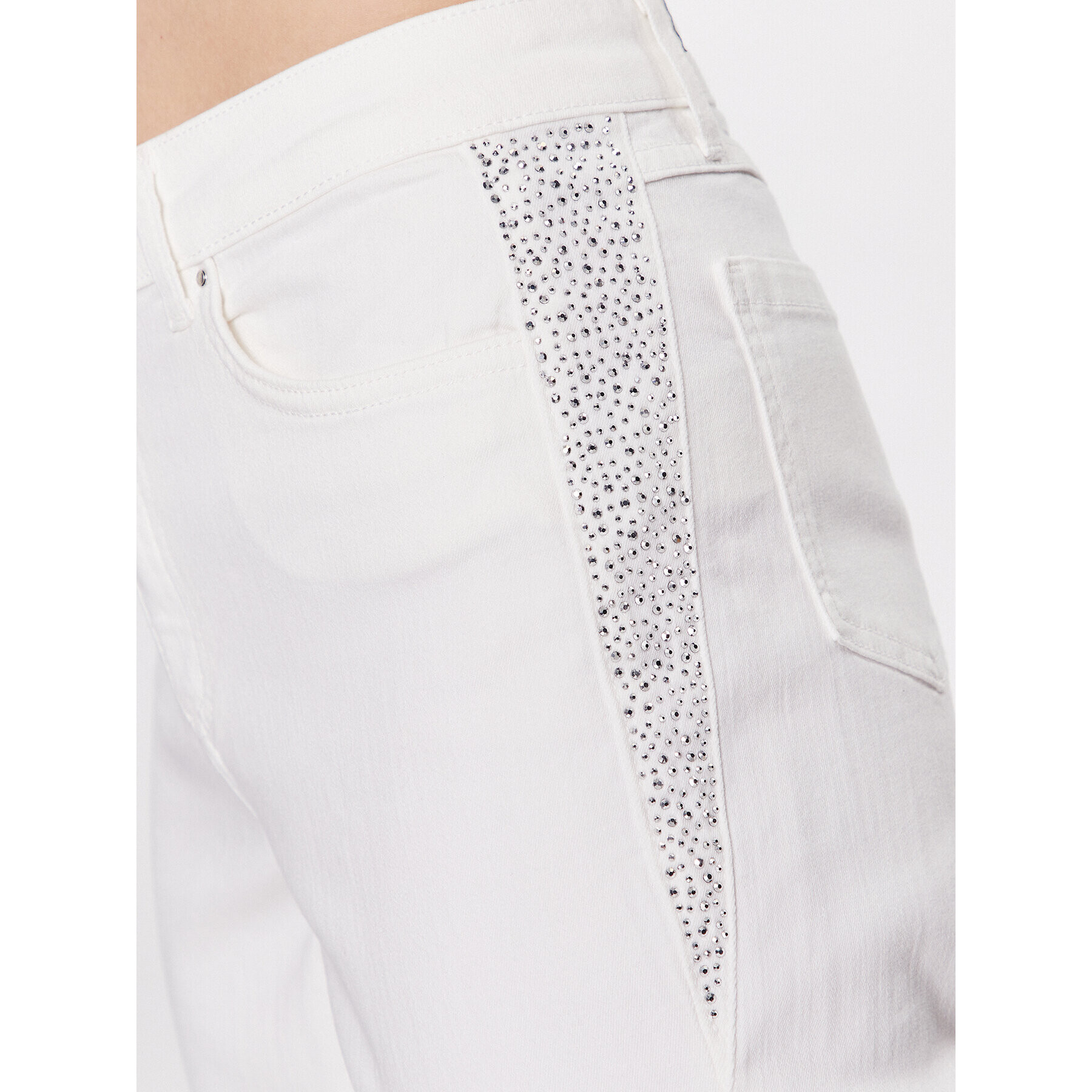 Joseph Ribkoff Дънки 221944S Бял Slim Fit - Pepit.bg