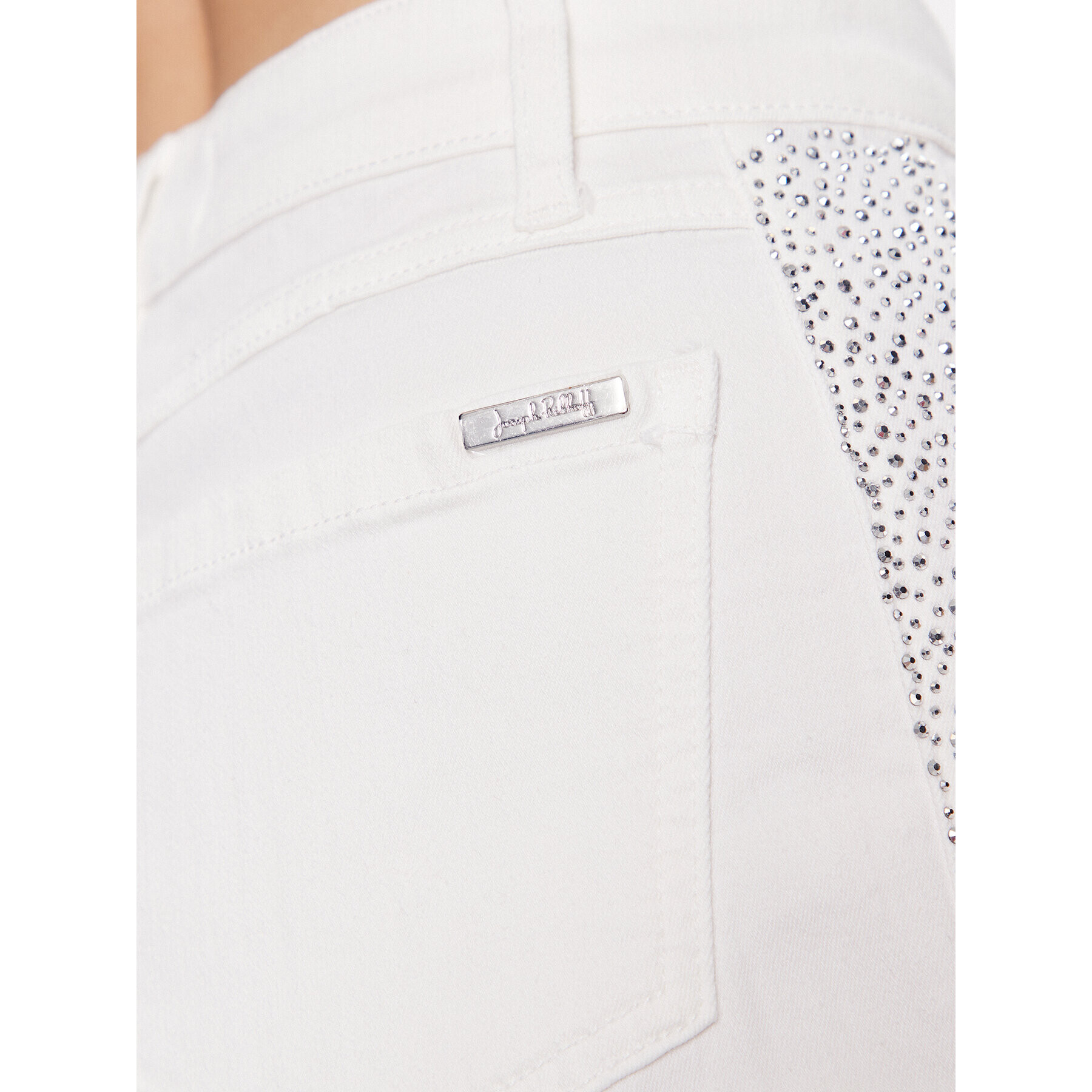 Joseph Ribkoff Дънки 221944S Бял Slim Fit - Pepit.bg
