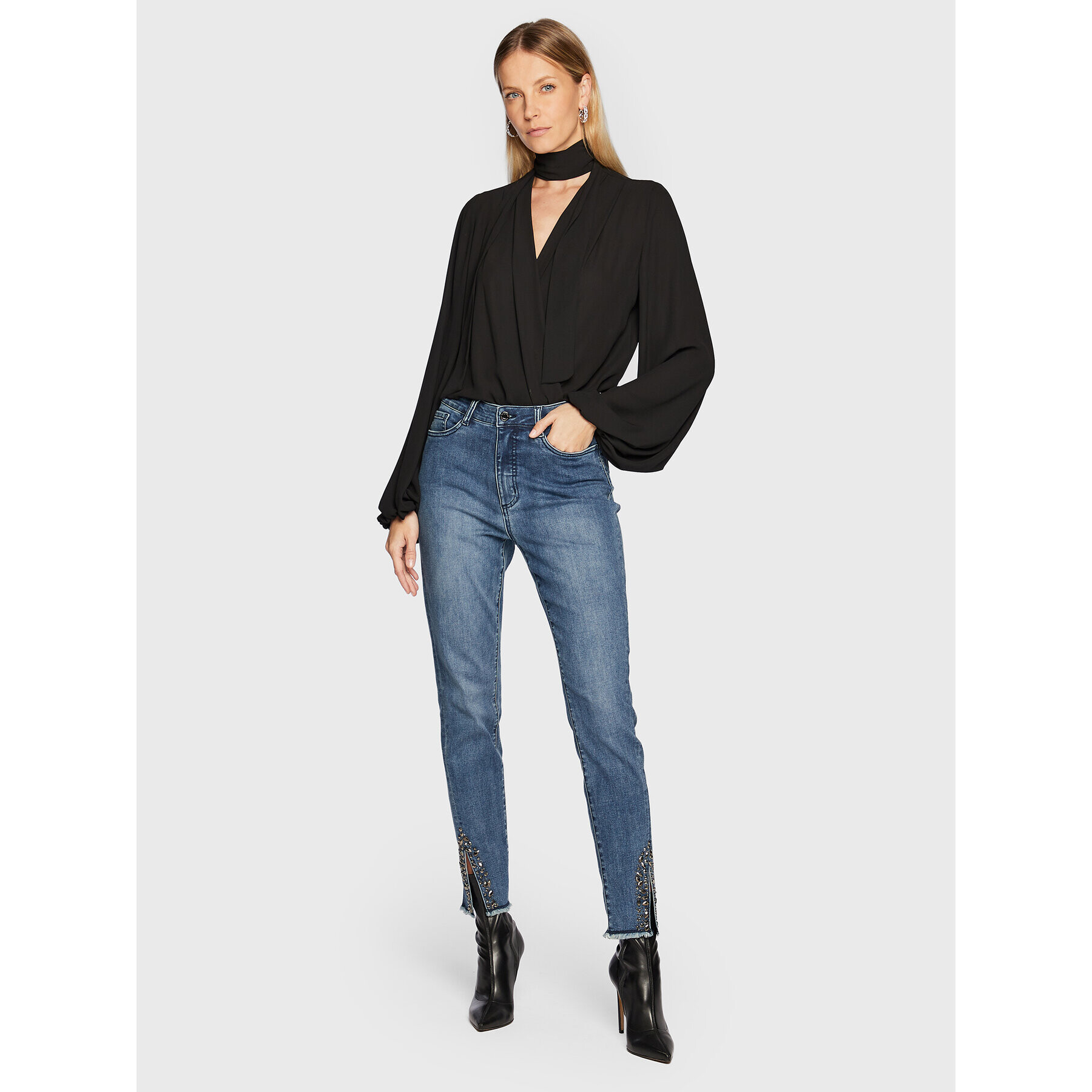 Joseph Ribkoff Дънки 223941 Син Slim Fit - Pepit.bg