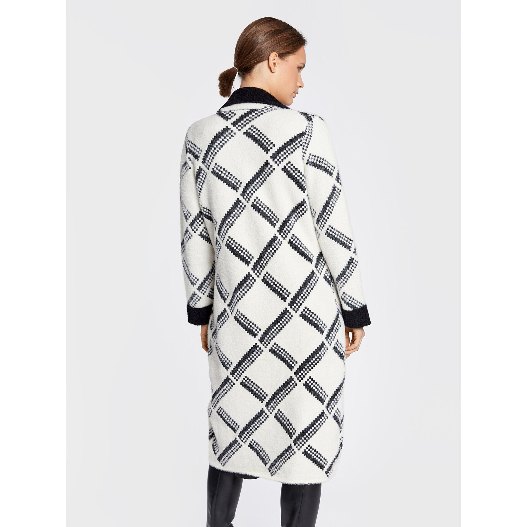 Joseph Ribkoff Кардиган 223952 Бял Regular Fit - Pepit.bg