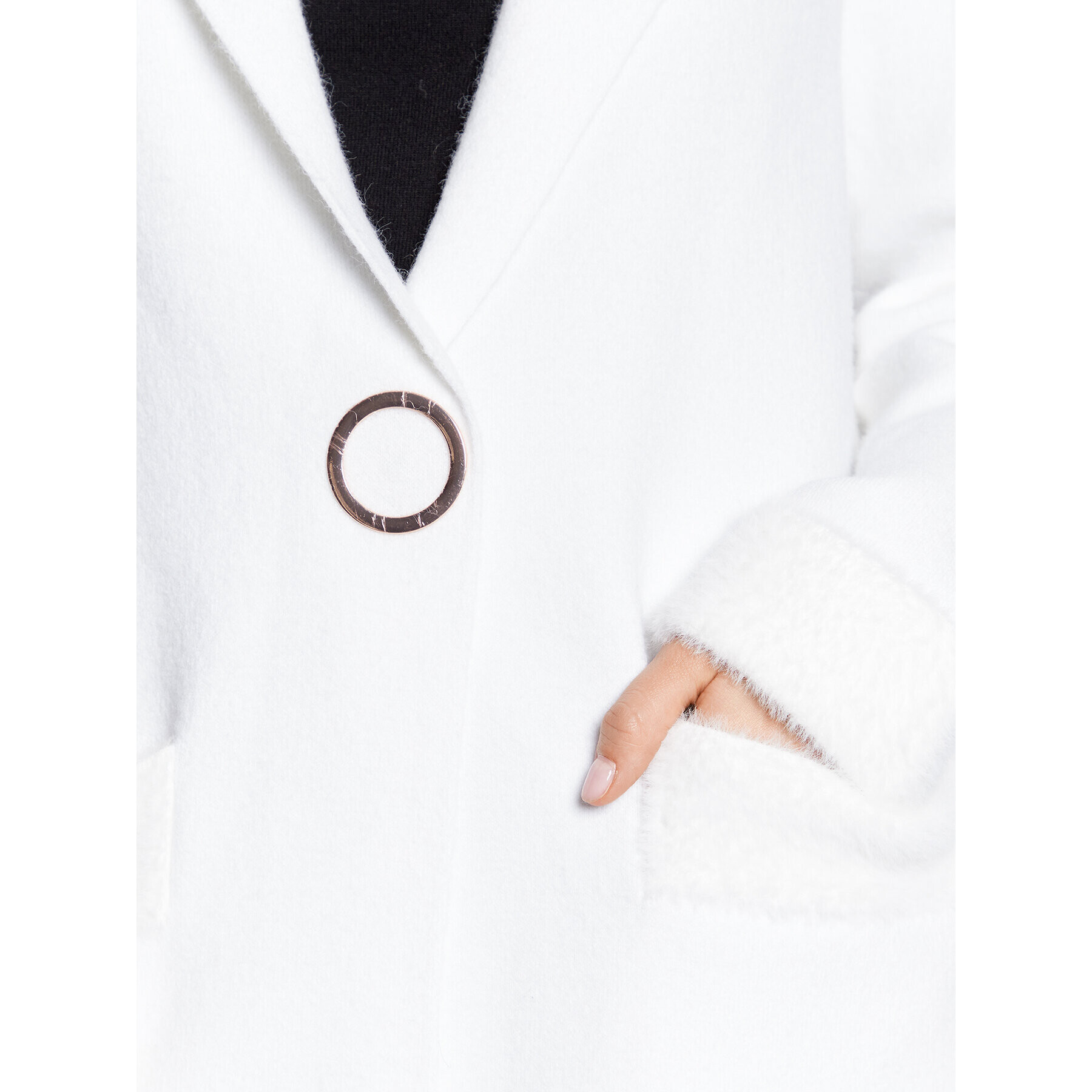 Joseph Ribkoff Кардиган 223958 Бял Regular Fit - Pepit.bg