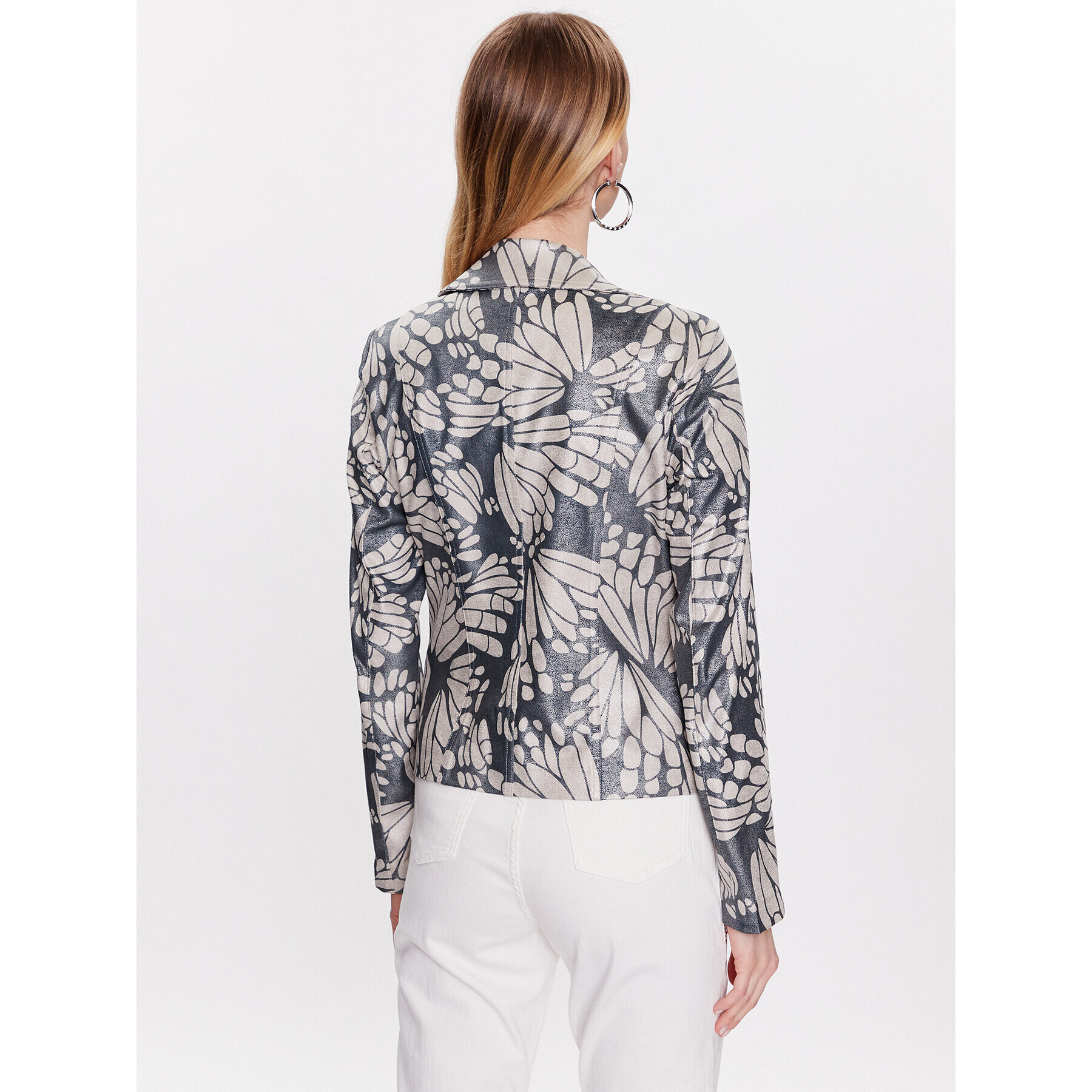 Joseph Ribkoff Преходно яке 231911 Сив Regular Fit - Pepit.bg