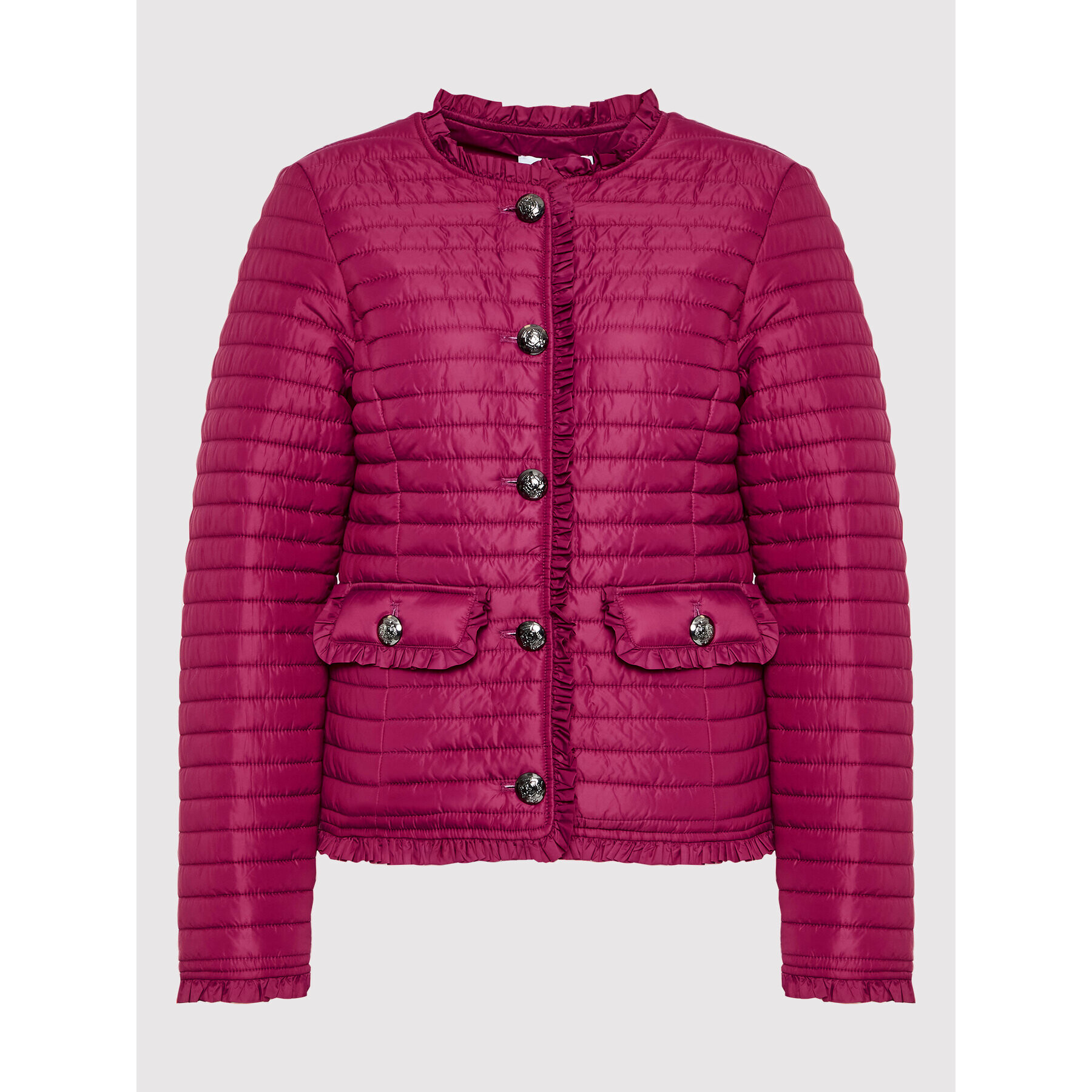 Joseph Ribkoff Пухено яке 223908 Виолетов Regular Fit - Pepit.bg