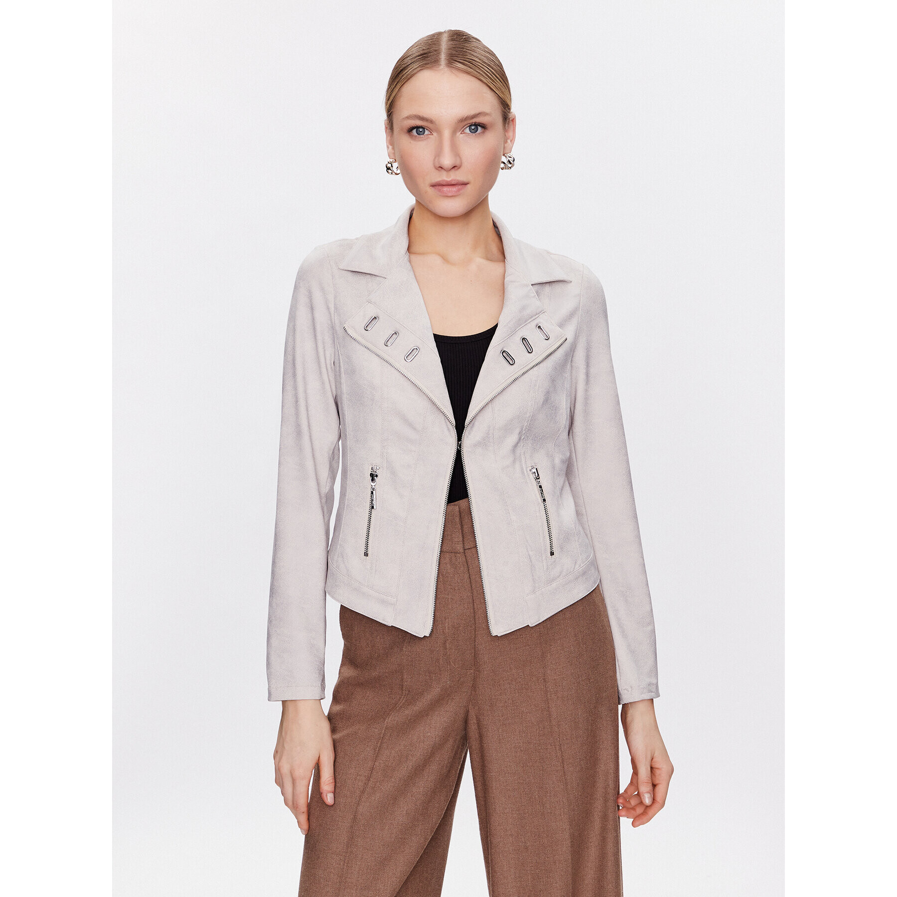 Joseph Ribkoff Сако 231934 Сив Regular Fit - Pepit.bg