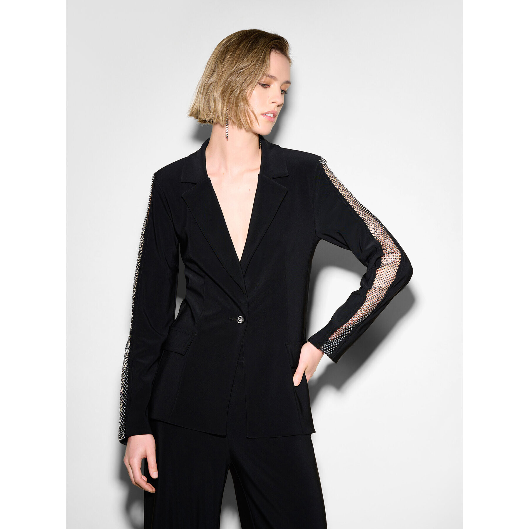 Joseph Ribkoff Сако 233748 Черен Slim Fit - Pepit.bg