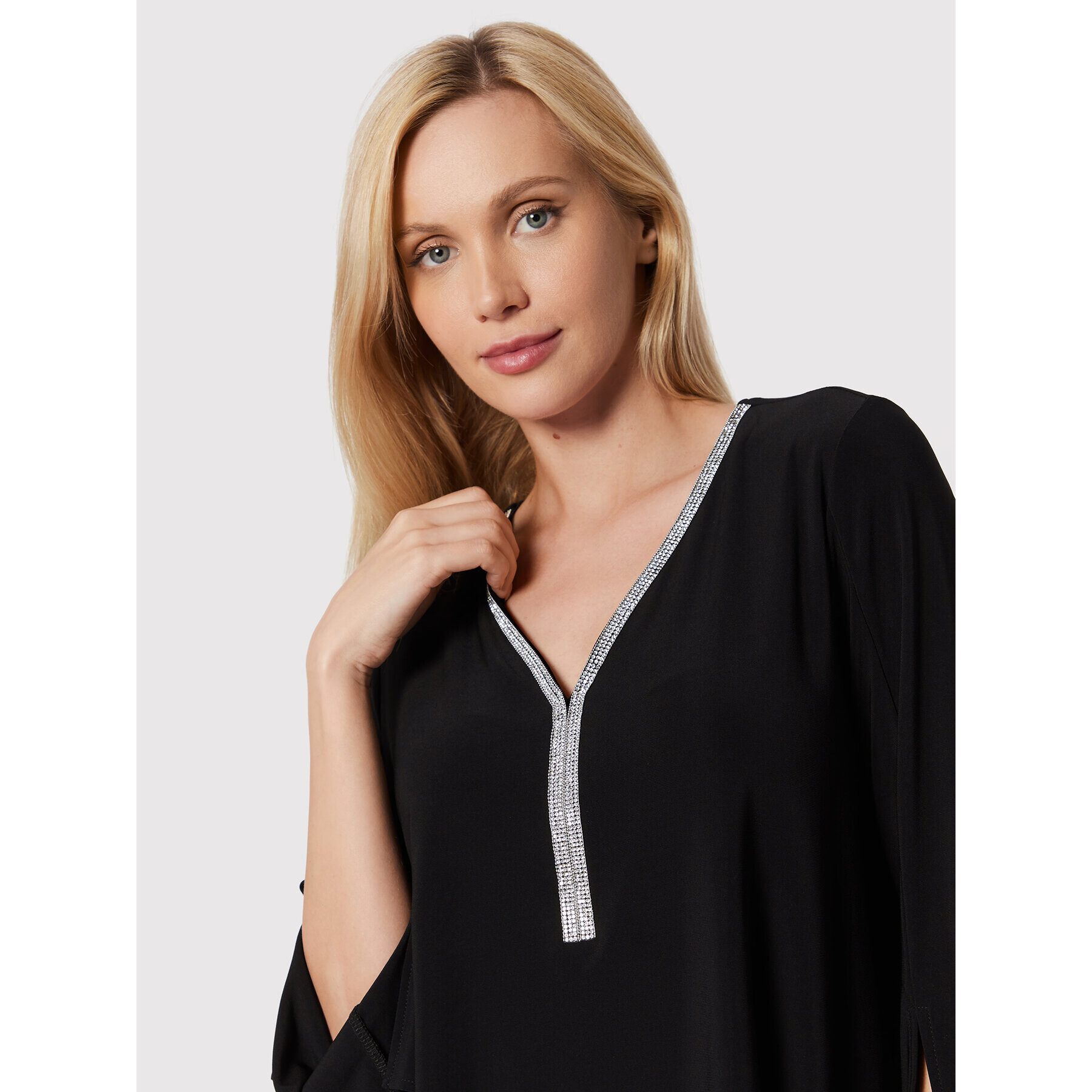 Joseph Ribkoff Туника 223198 Черен Regular Fit - Pepit.bg