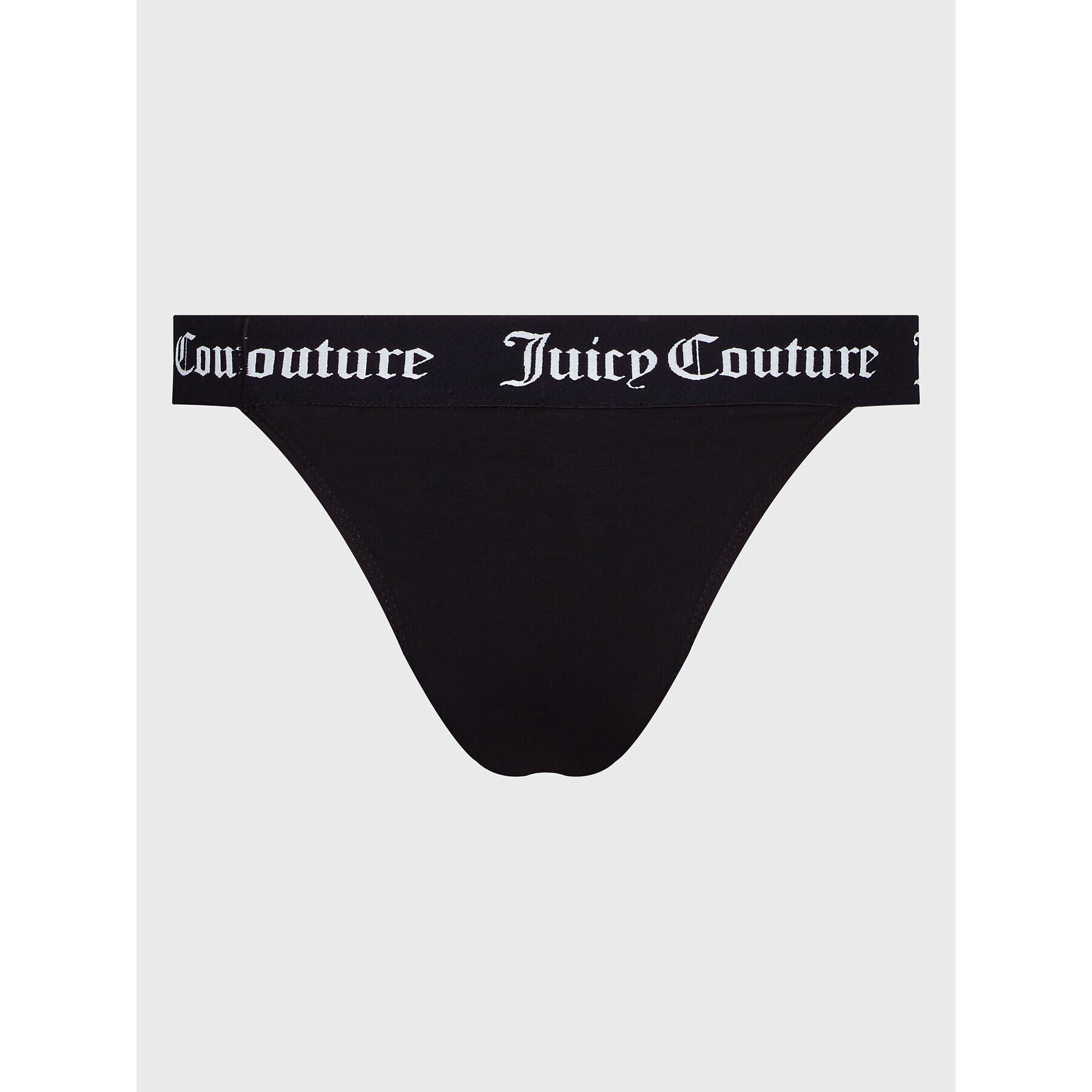 Juicy Couture Бикини тип бразилиана с висока талия Diddy JCLR122033 Черен - Pepit.bg