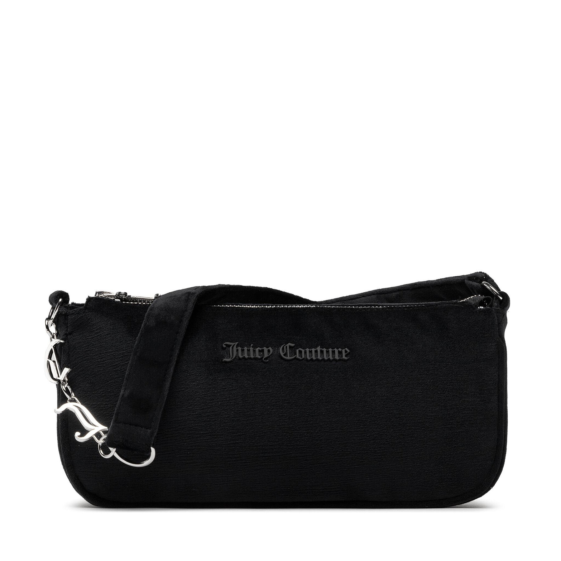 Juicy Couture Дамска чанта Linnie Charm Ba JCAU122001 Черен - Pepit.bg