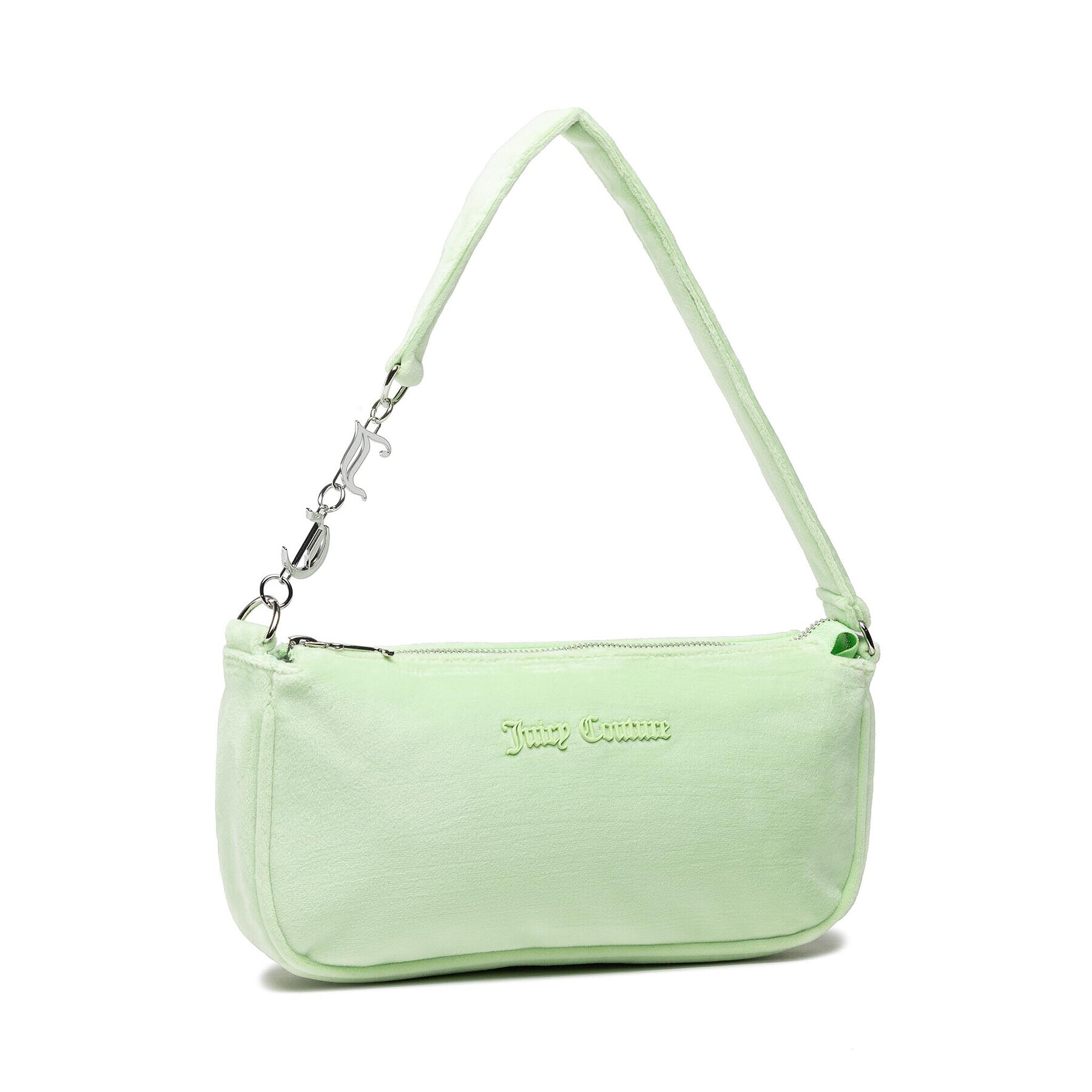 Juicy Couture Дамска чанта Linnie Charm Ba JCAU122001 Зелен - Pepit.bg